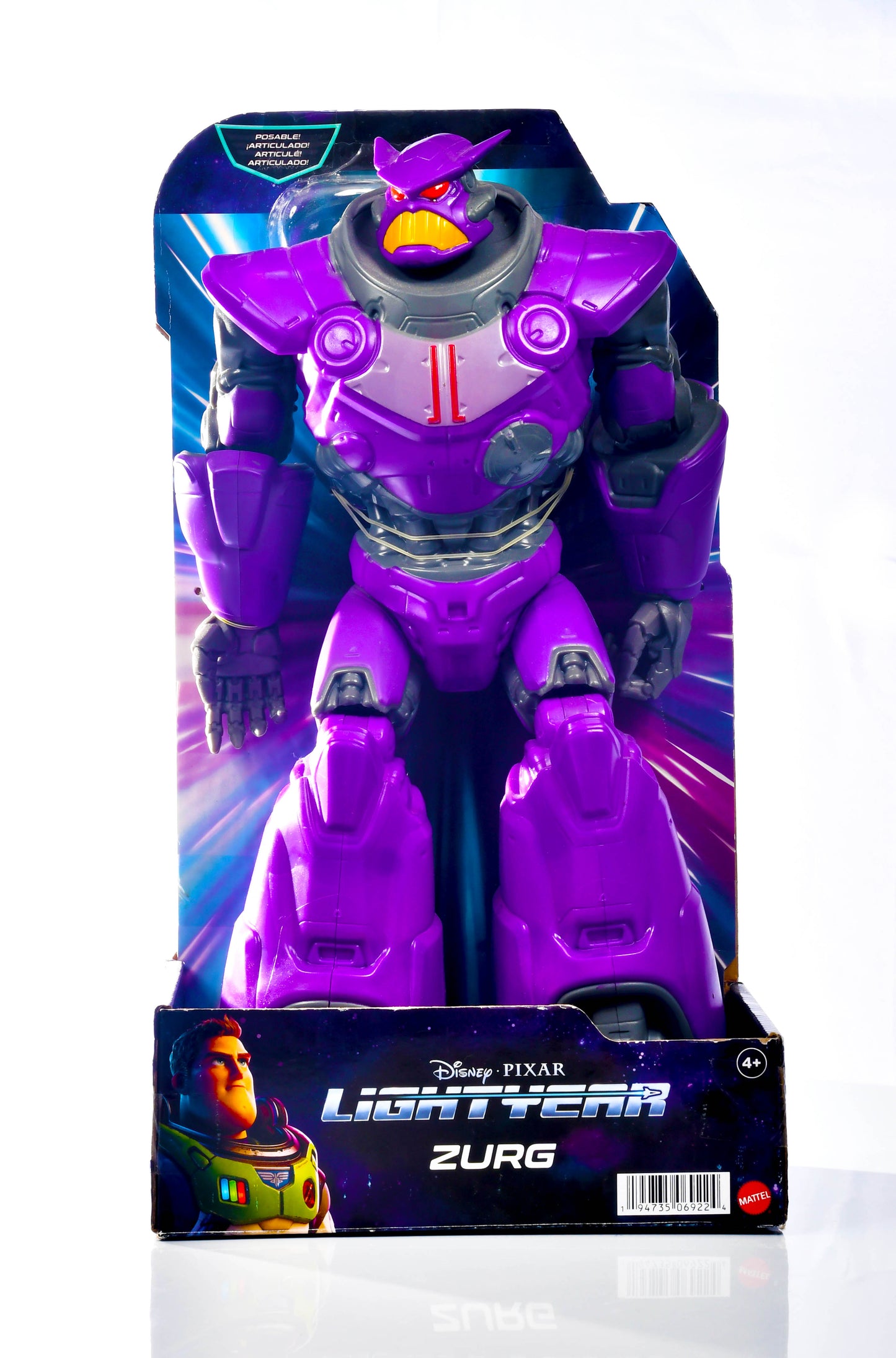 Mattel Disney Pixar Lightyear Zurg Large Scale 12-in Figure