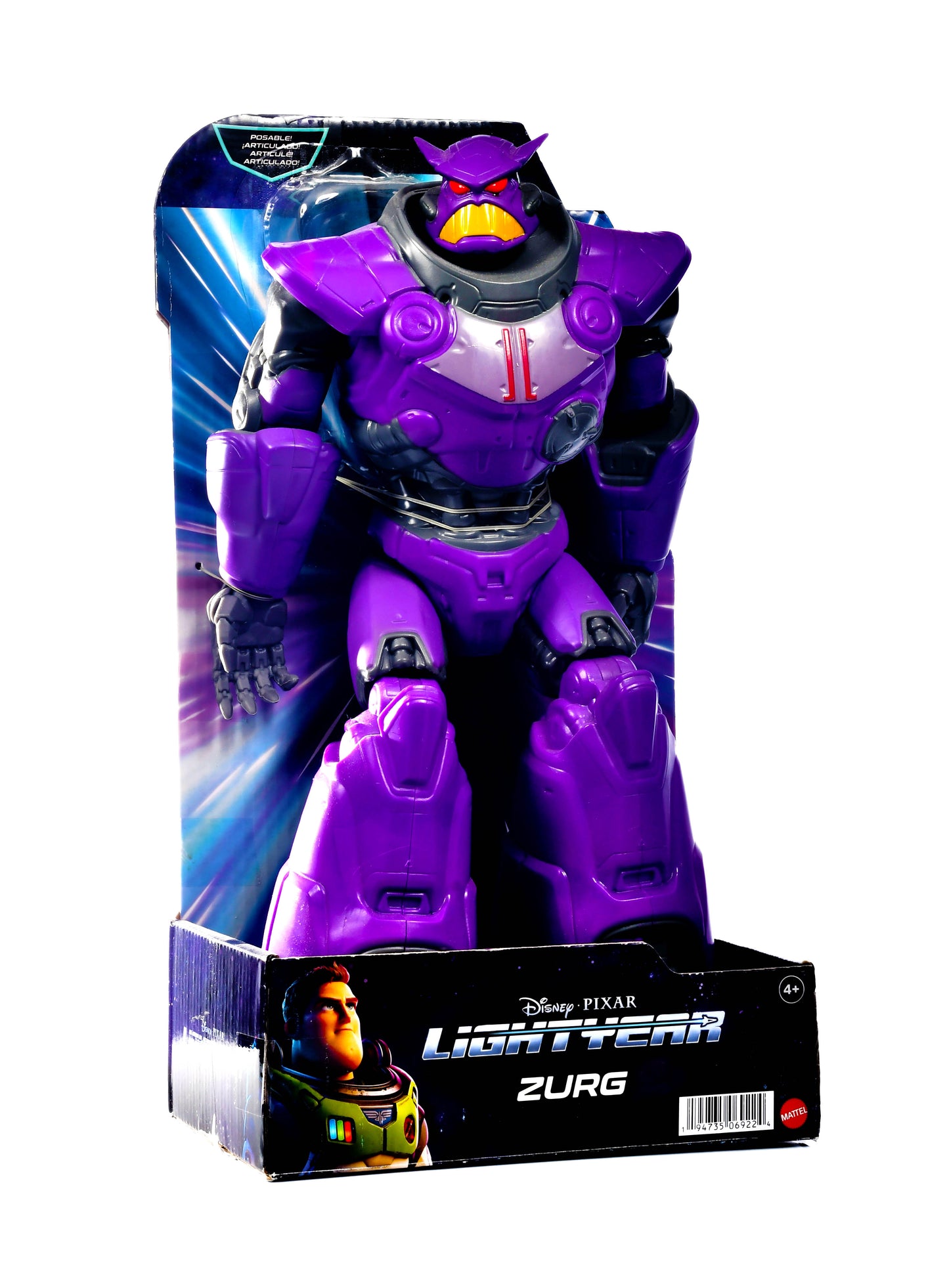 Mattel Disney Pixar Lightyear Zurg Large Scale 12-in Figure