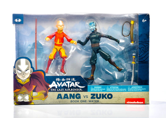 Avatar: The Last Airbender - Aang vs. Blue Spirit Zuko 5” Scale Action Figures