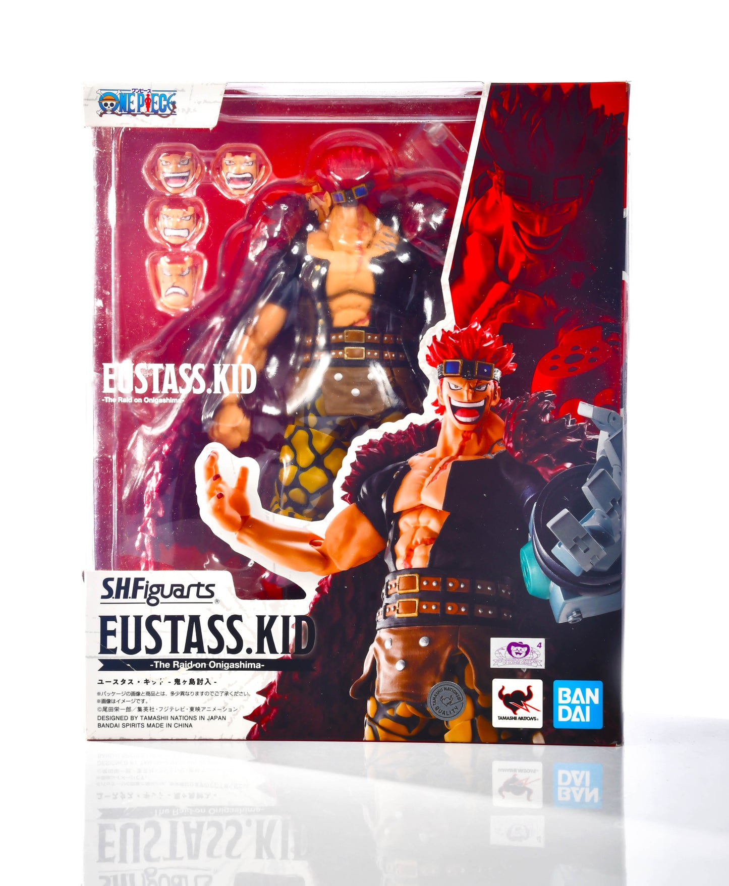 S.H.Figuarts One Piece Eustass Kid -The Raid on Onigashima- Bandai Spirits Japan
