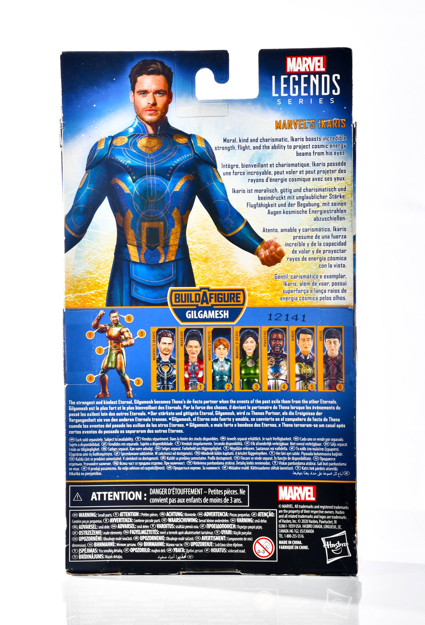 Marvel Legends Series Ikaris Eternals Disney Hasbro 2001