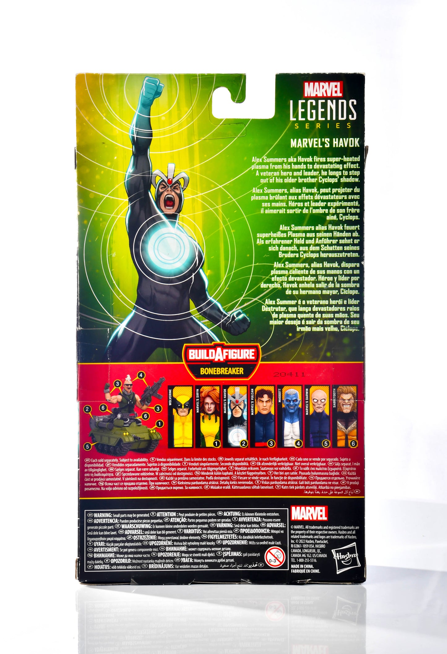 X-Men Marvel Legends Marvel's Havok 6-Inch Action Figure by Hasbro