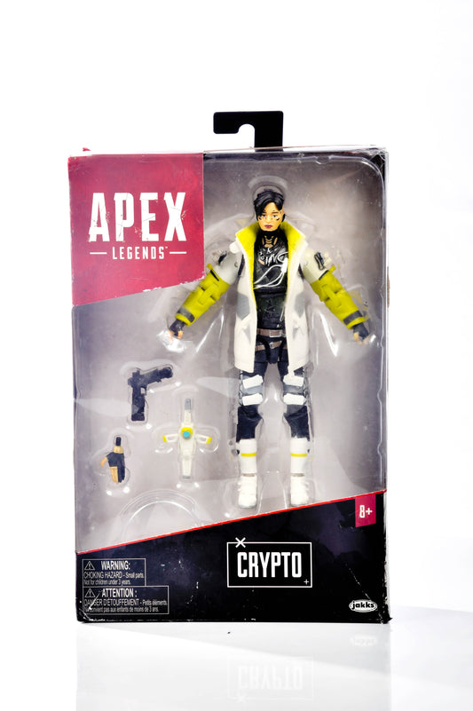 Apex Legends CRYPTO 6in Poseable Action Figure w/Accessories