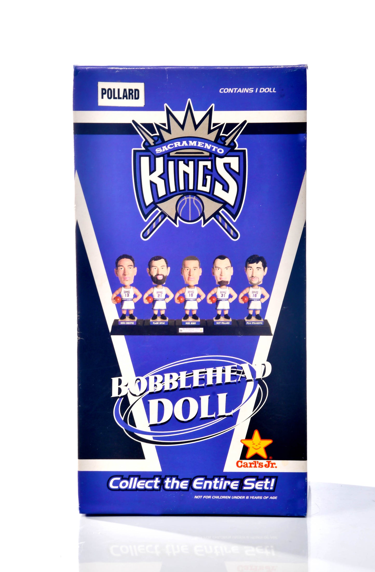 Sacramento Kings Carl's Jr Scot Pollard Bobblehead 2002 Vintage