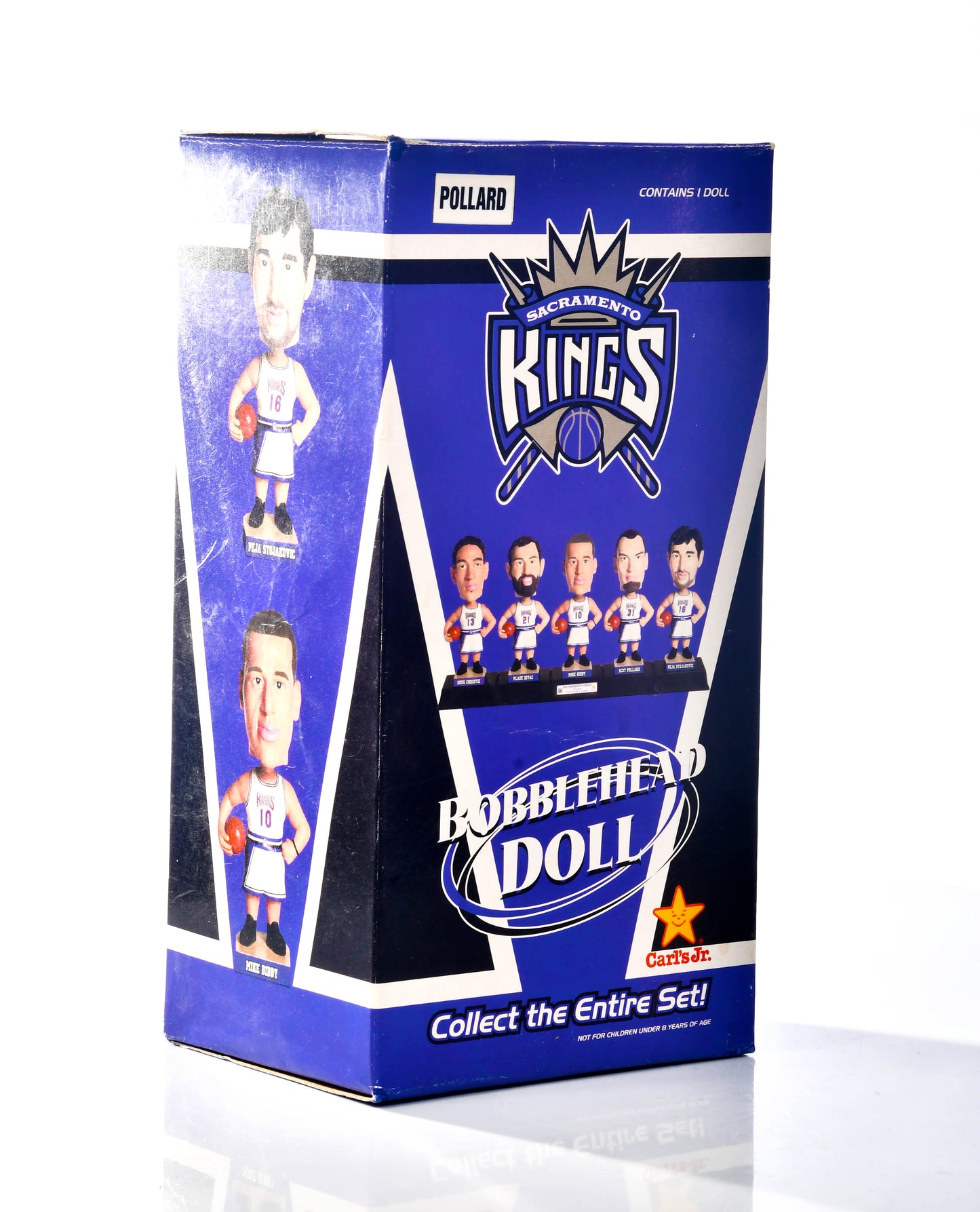 Sacramento Kings Carl's Jr Scot Pollard Bobblehead 2002 Vintage