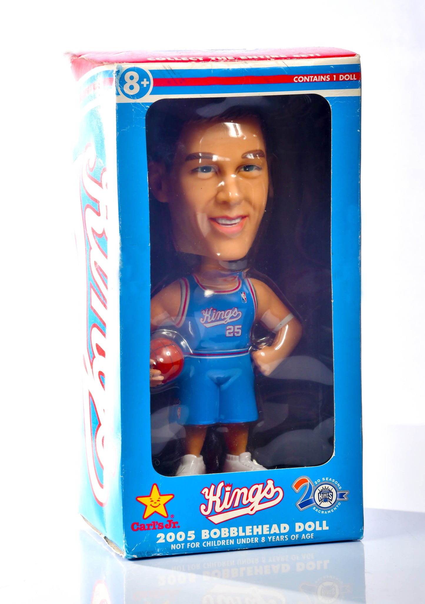 2005 Sacramento Kings Carl's Jr. NBA Basketball Bobblehead Darius Songaila