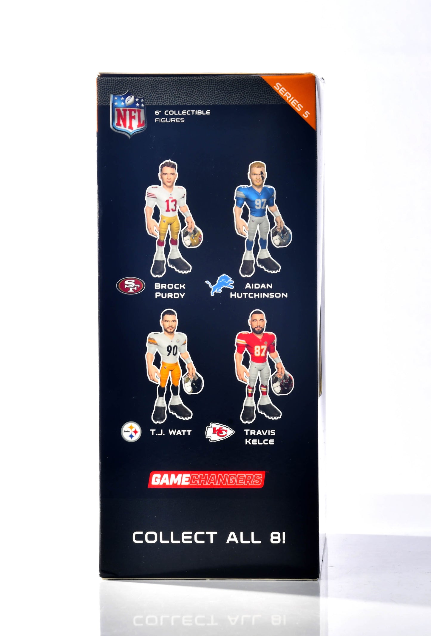 Travis Kelce NFL Game Changers 6" Collectible Figure Kansas City Chiefs Series 5
