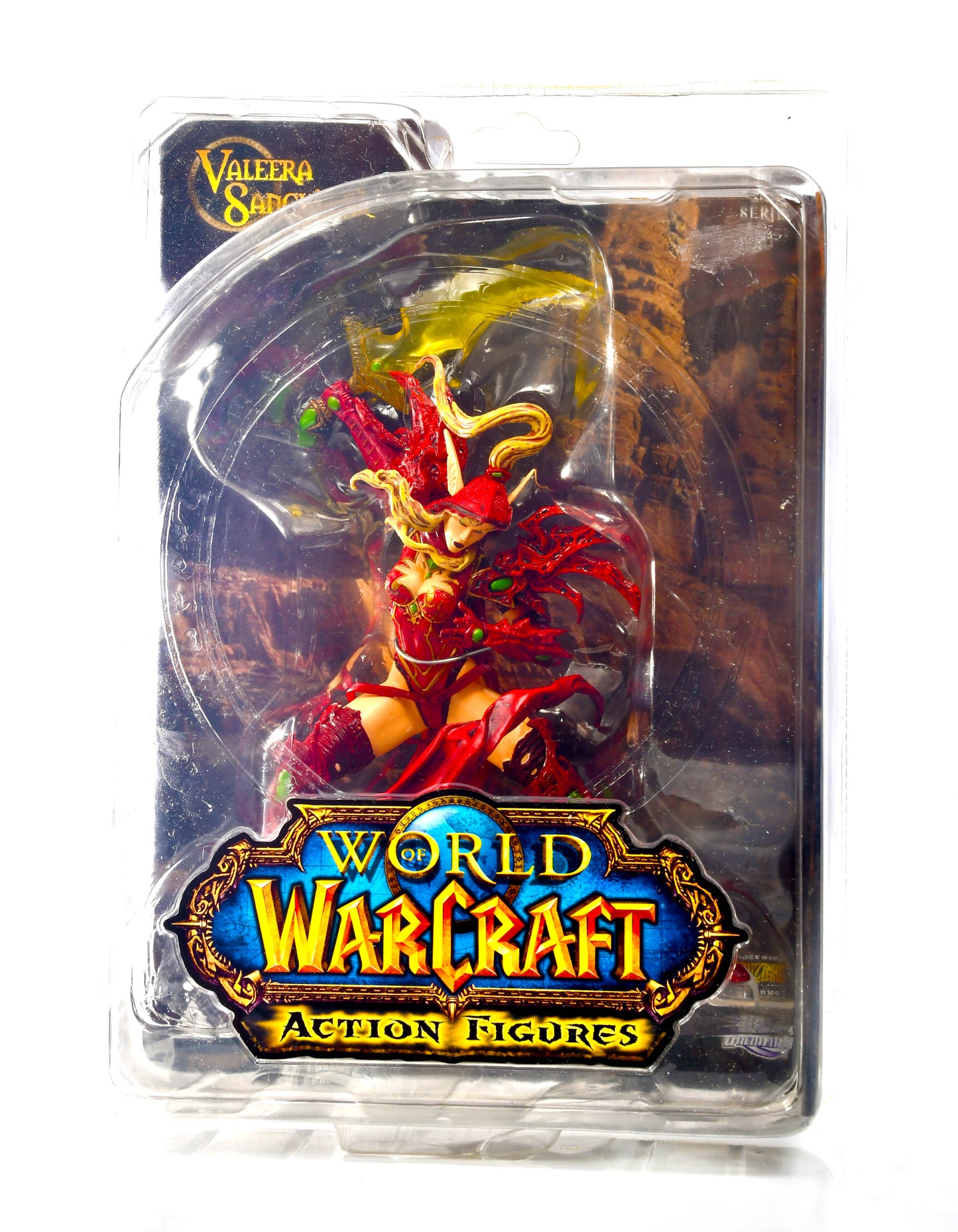 World of Warcraft Series 1 Valeera Sanguinar Blood Elf Rogue Action Figure
