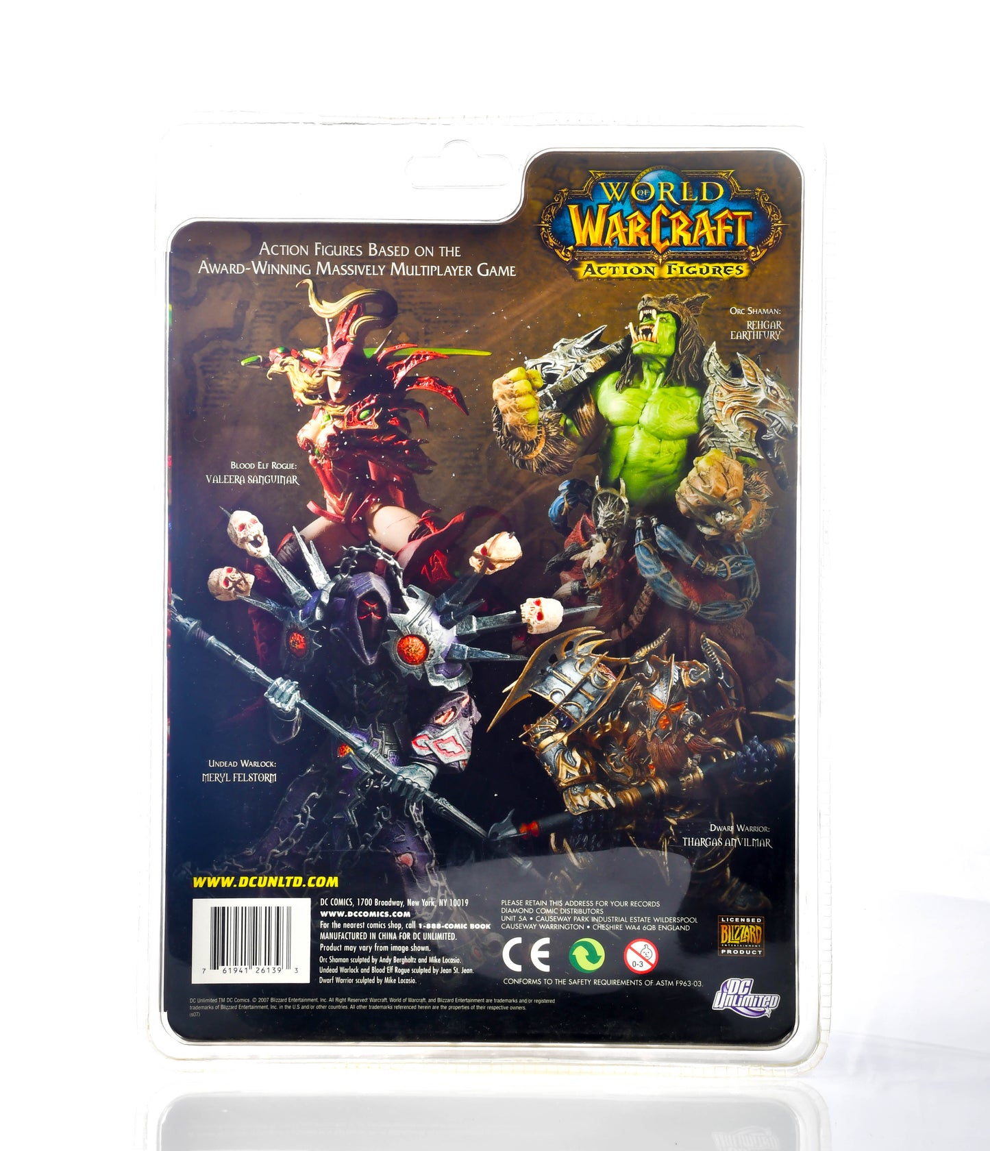 World of Warcraft Series 1 Valeera Sanguinar Blood Elf Rogue Action Figure