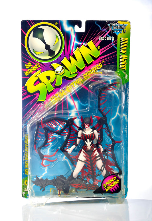 McFarlane Toys Spawn Widow Maker Action Figure Red Black White Variant Series 5