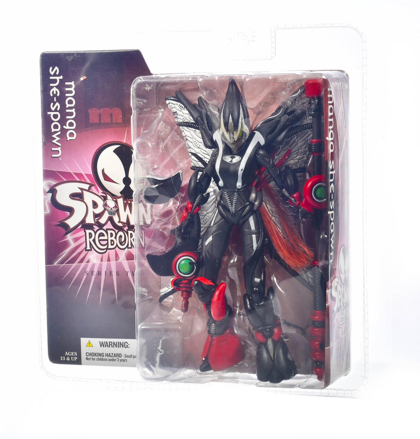 2004 SPAWN REBORN SERIES 2 Manga SHE-SPAWN 7" FIGURE MCFARLANE MISP