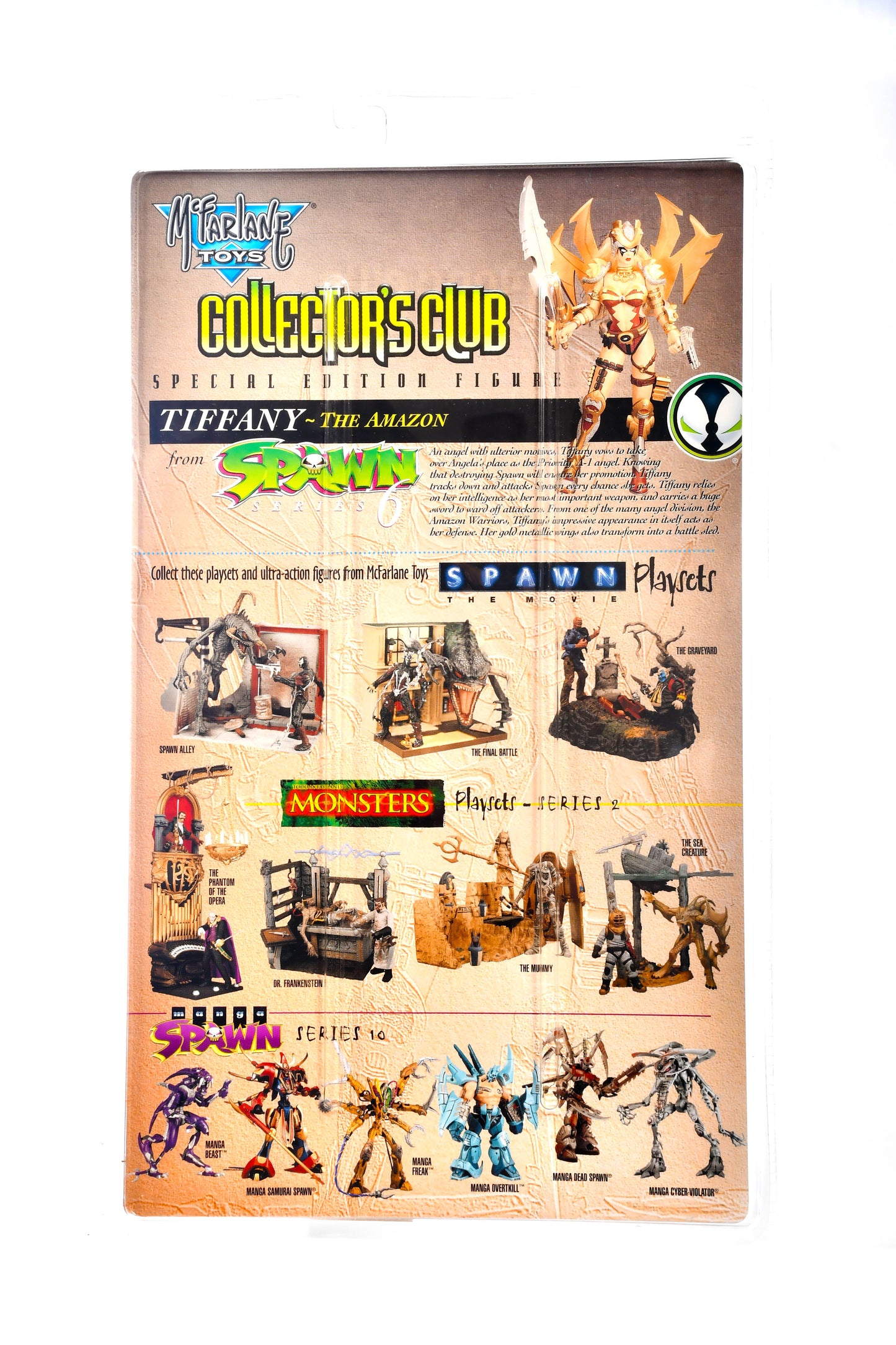 Collector's Club Tiffany -the Amazon From Spawn