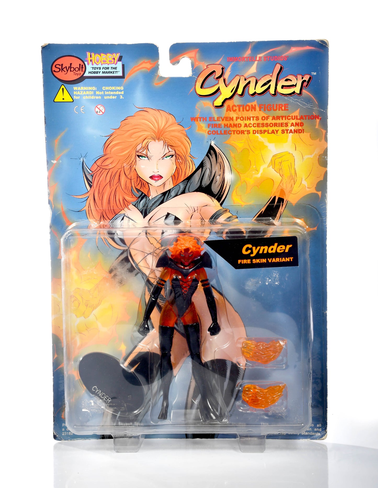 Cynder Fire Skin Variant, Action Figure, Skybolt, Immortelle, Hobby