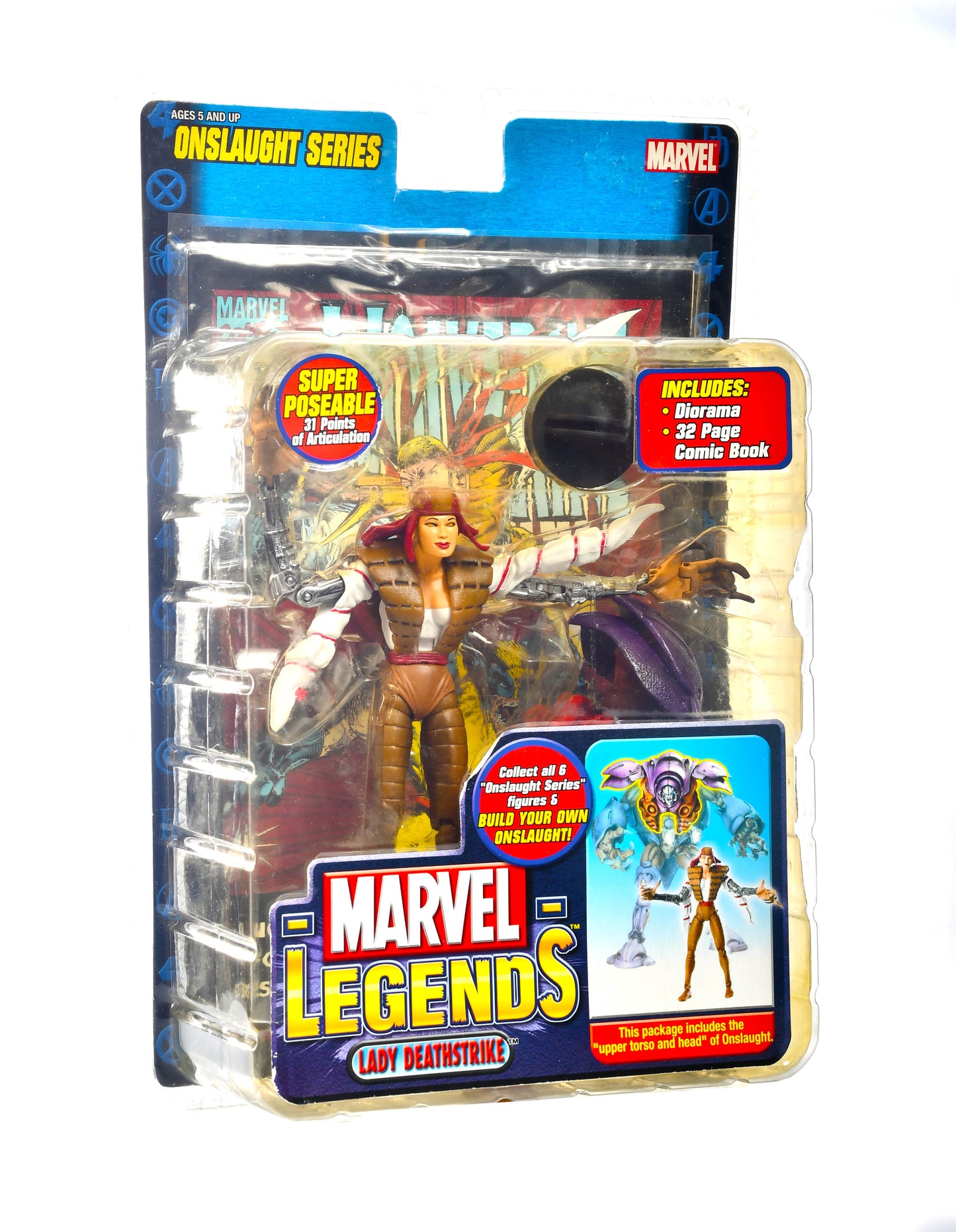 MARVEL LEGENDS BAF ONSLAUGHT BAF  SERIES LADY DEATHSTRIKE