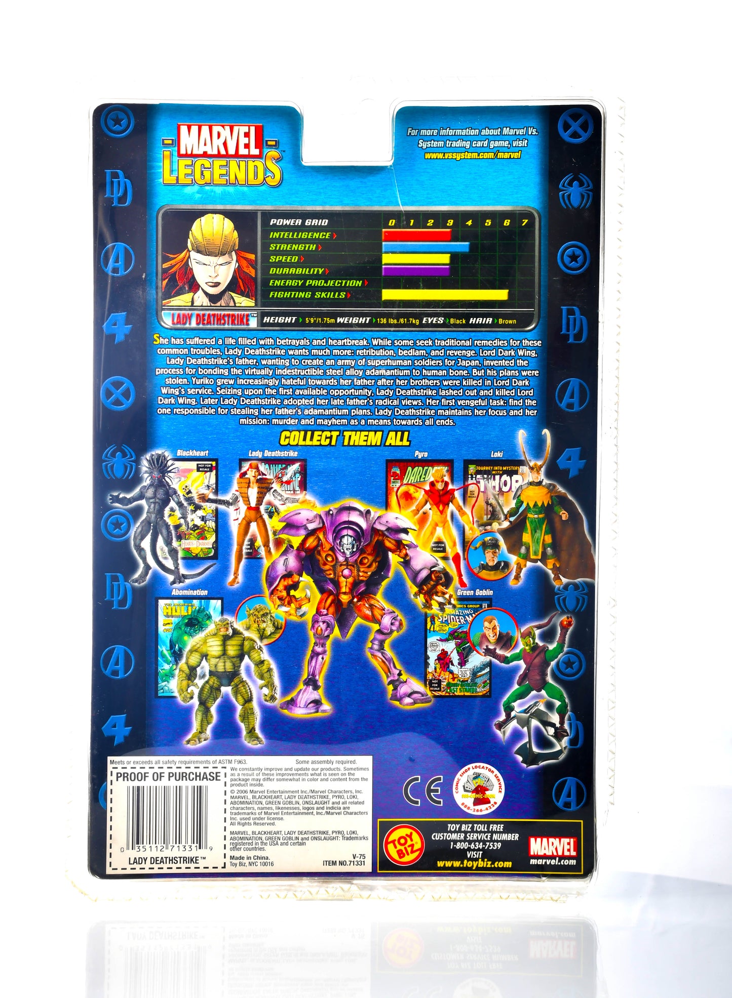 MARVEL LEGENDS BAF ONSLAUGHT BAF  SERIES LADY DEATHSTRIKE