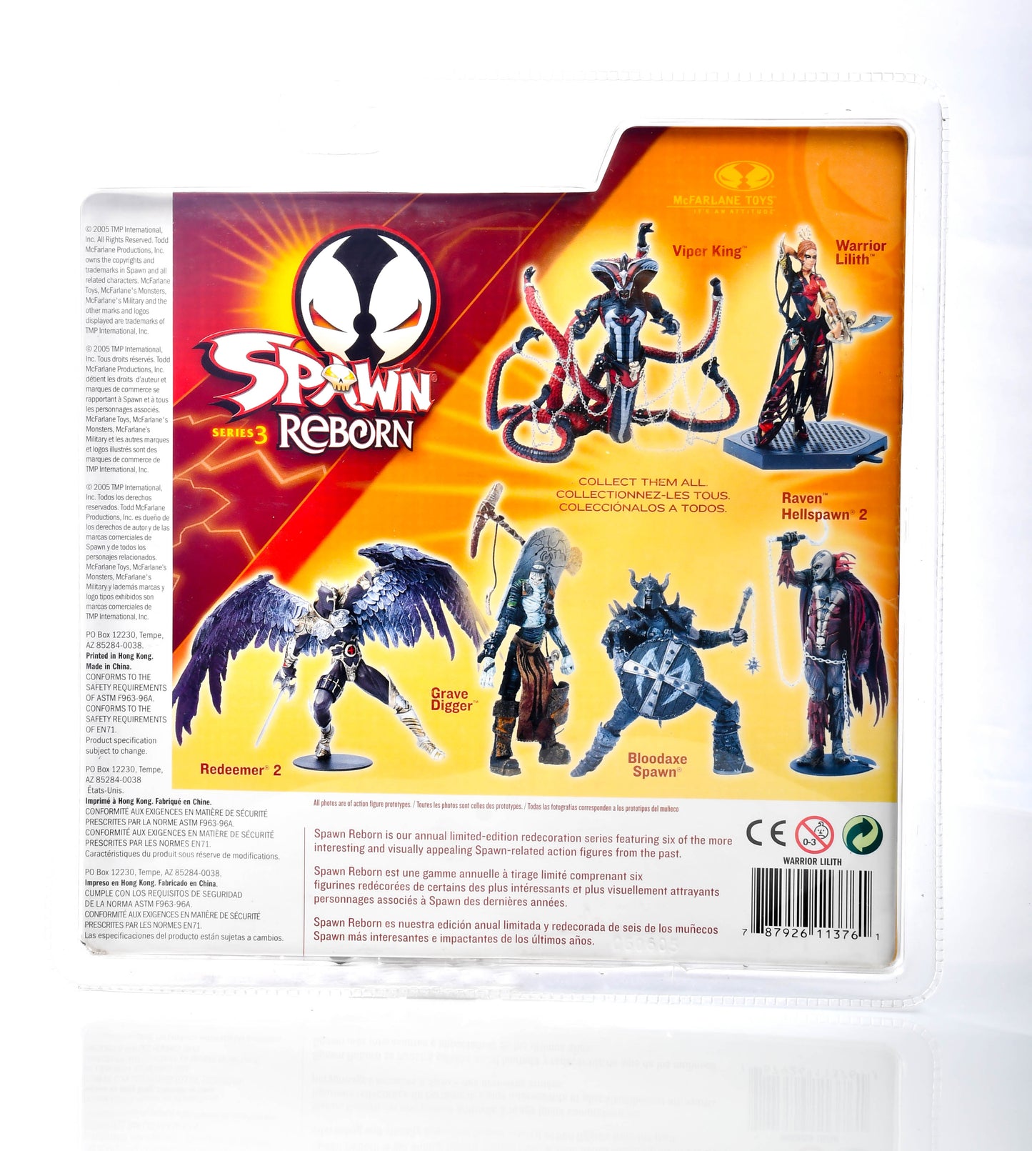 Warrior Lilith Spawn Series 3 Spawn Reborn McFarlane Toys 2005