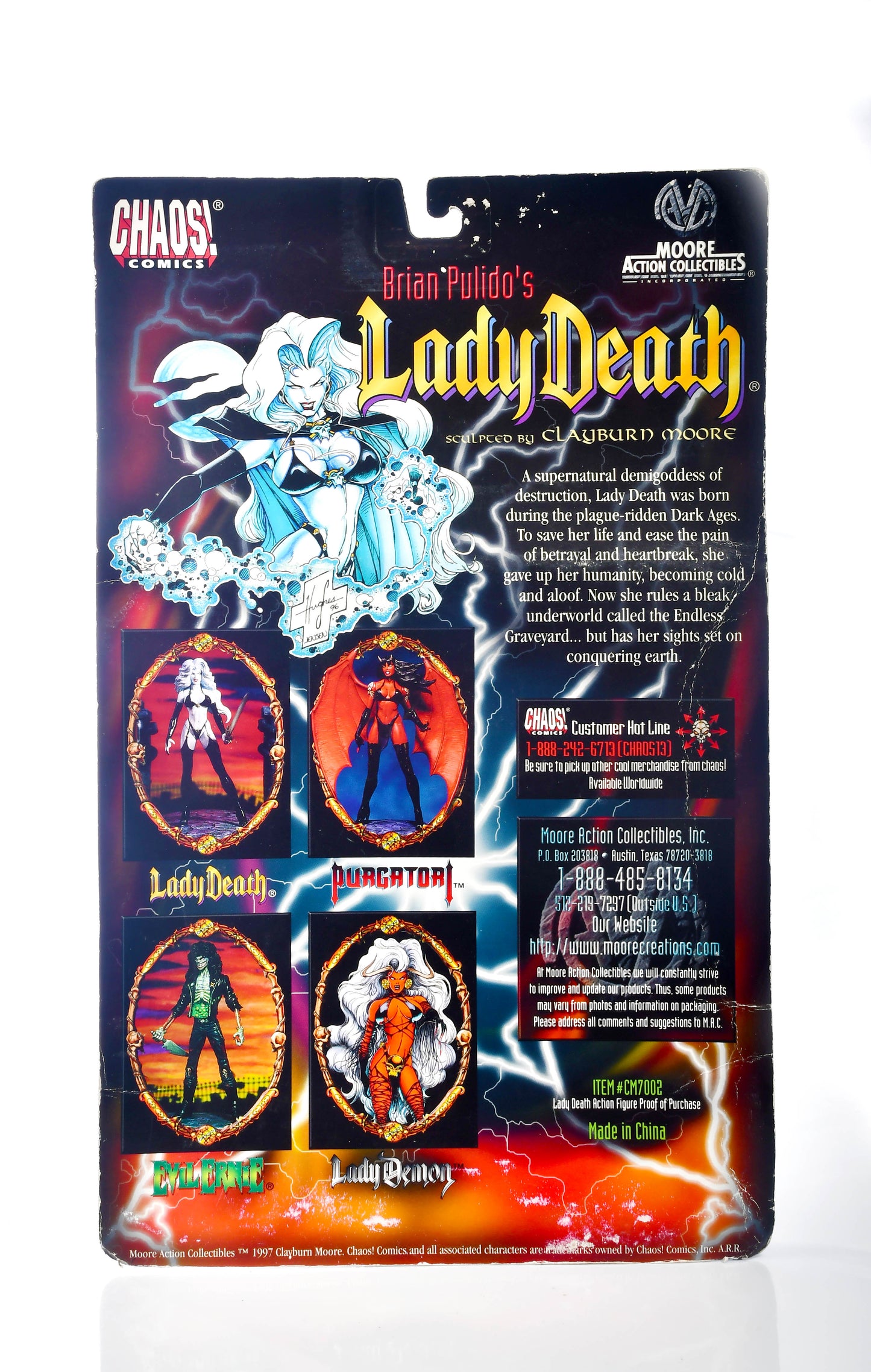Chaos Comics Lady Death Action Figure