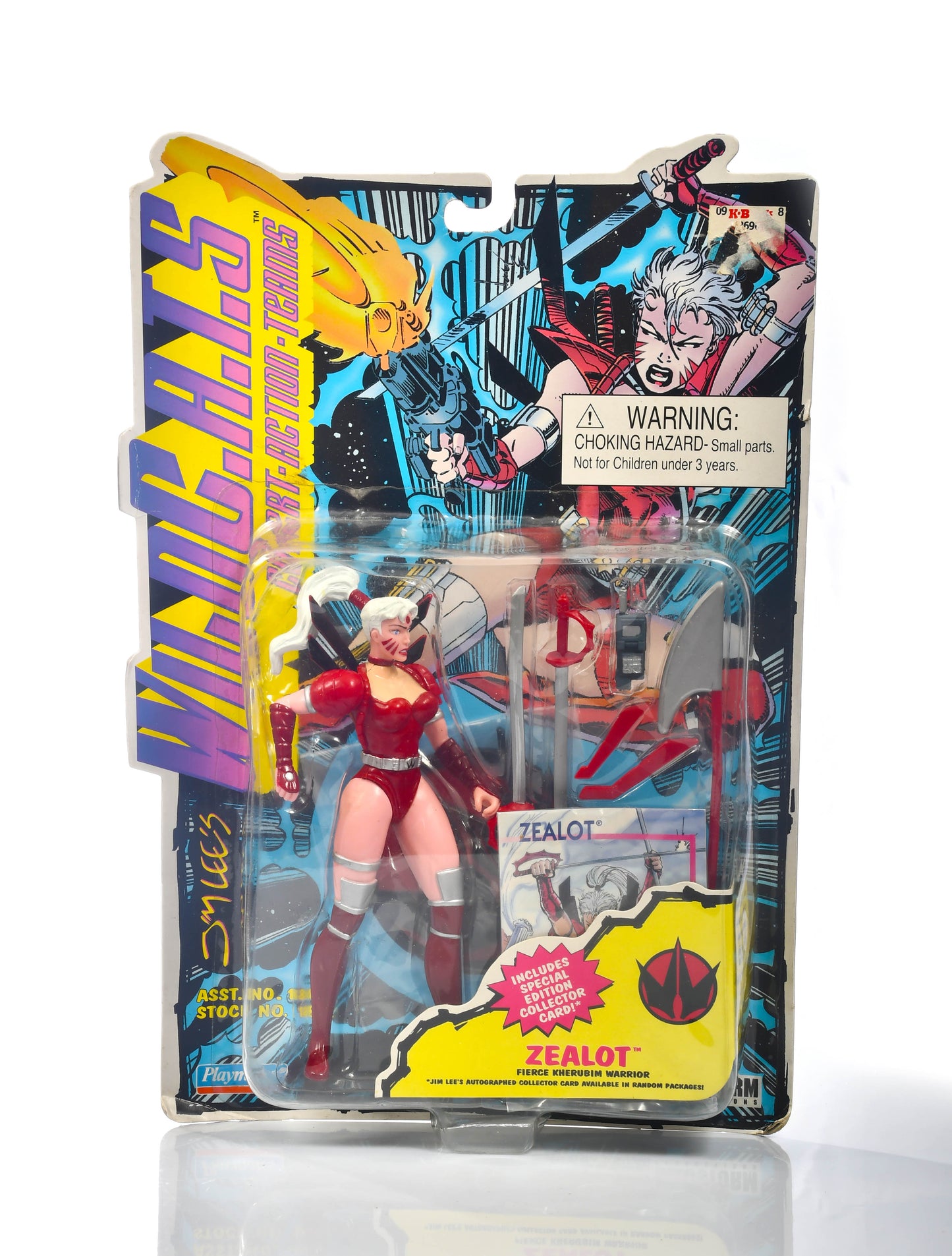 Vintage 1994 Playmates WildC.A.T.S Zealot Action Figure Image Comics Sealed NIB