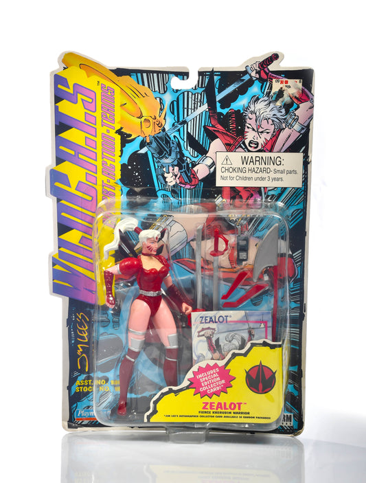 Vintage 1994 Playmates WildC.A.T.S Zealot Action Figure Image Comics Sealed NIB