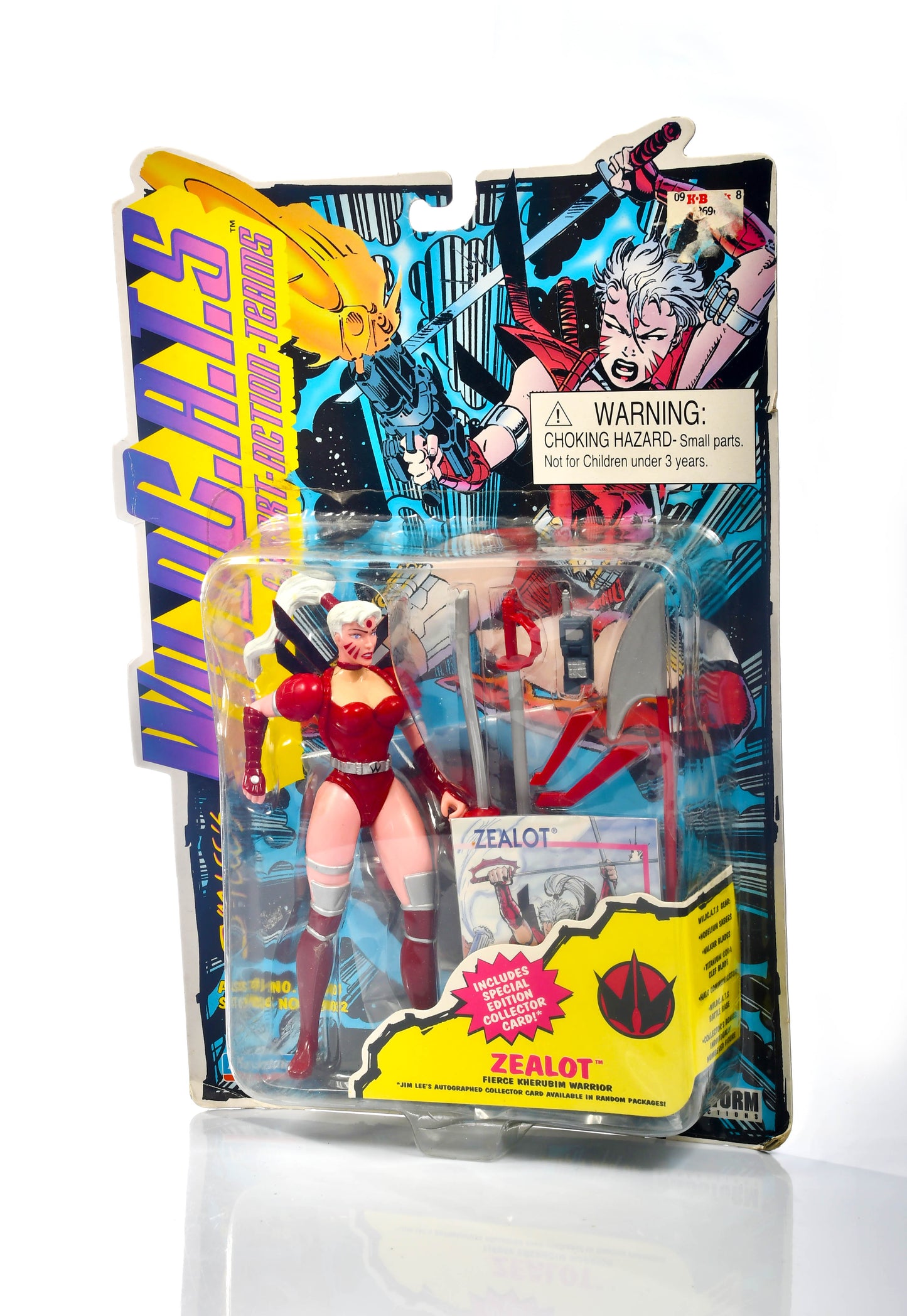 Vintage 1994 Playmates WildC.A.T.S Zealot Action Figure Image Comics Sealed NIB