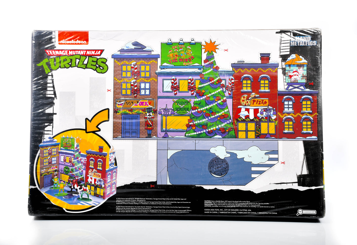 Teenage Mutant Ninja Turtles Advent Calendar Nano Metalfigs 24 Die-Cast