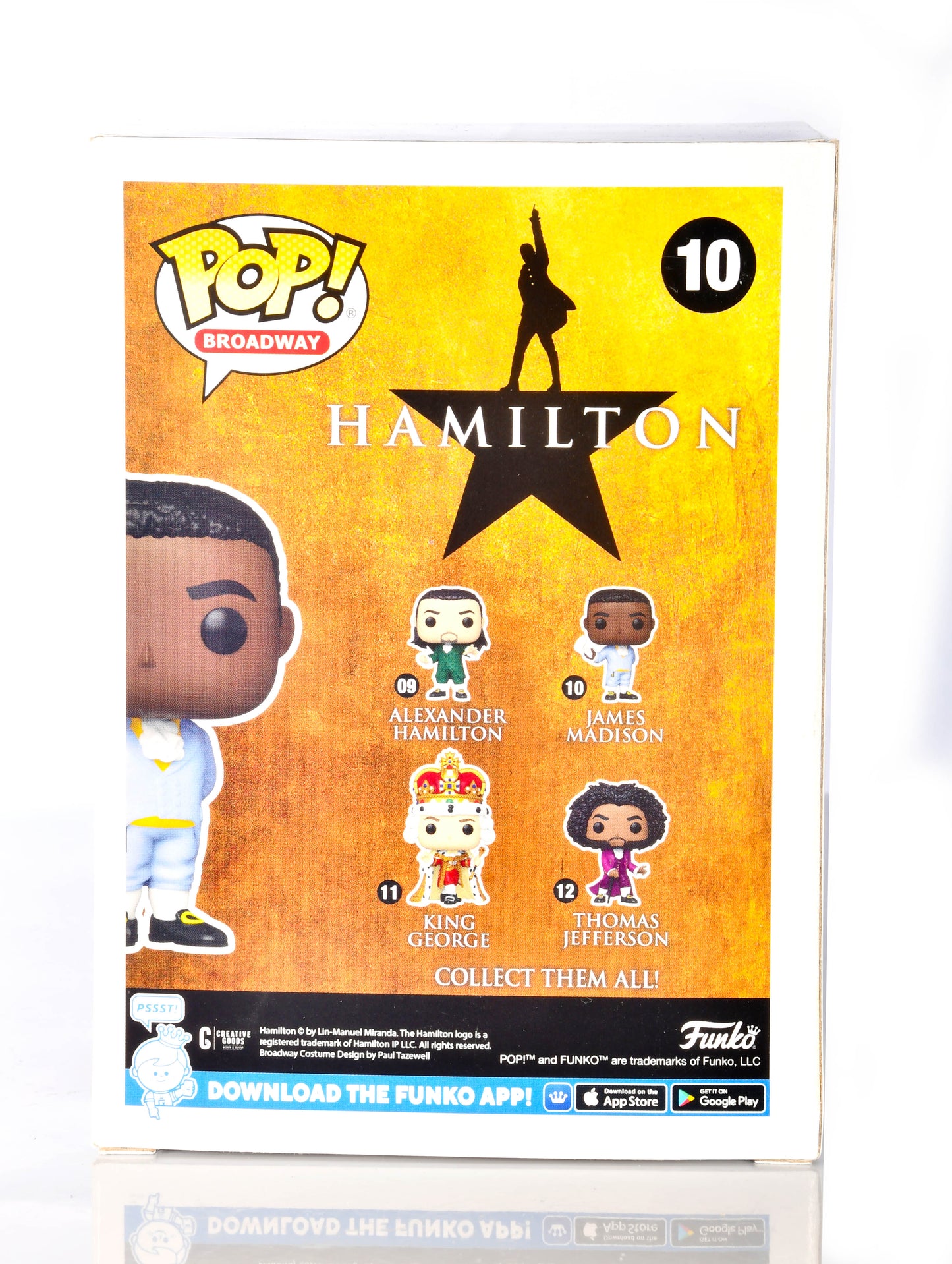 Funko Pop Broadway! Hamilton: James Madison #10