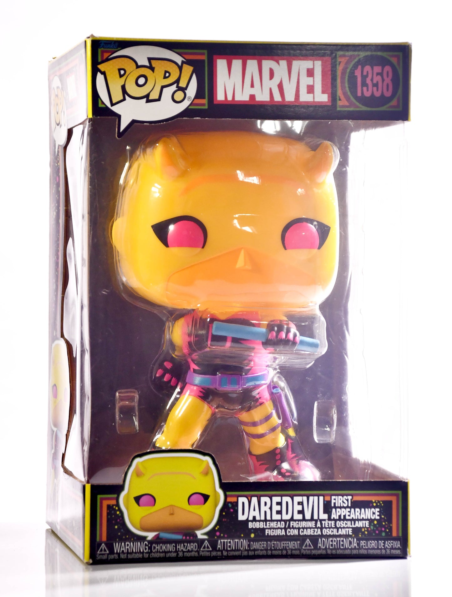 Marvel Daredevil Glow-in-the-dark POP! Jumbo Figure #1358