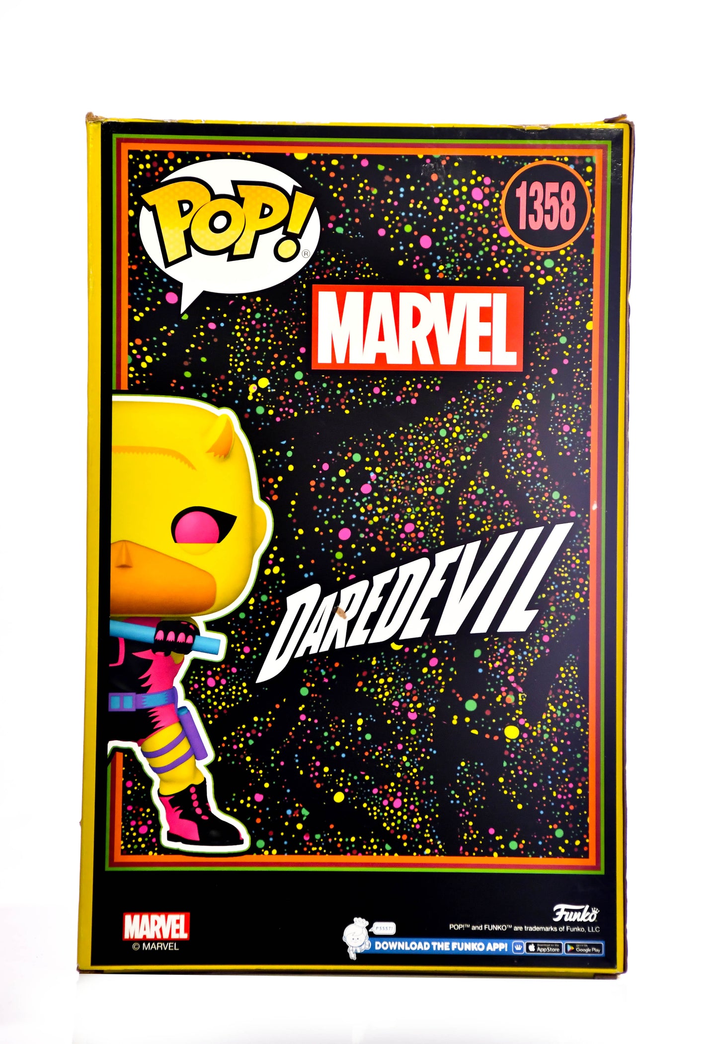 Marvel Daredevil Glow-in-the-dark POP! Jumbo Figure #1358