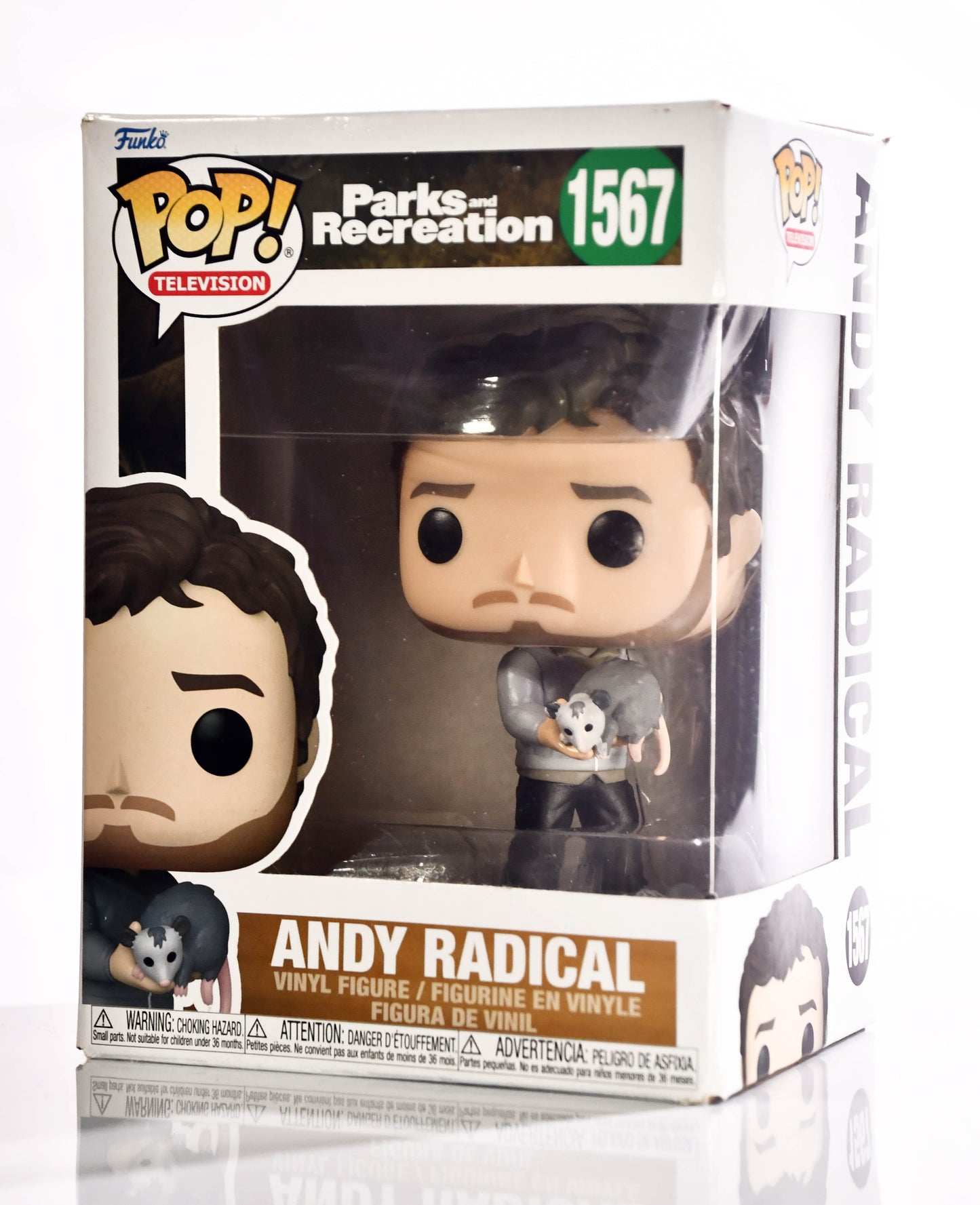 FUNKO POP! Television: Parks and Rec - Andy Radical, 15th Anniversary