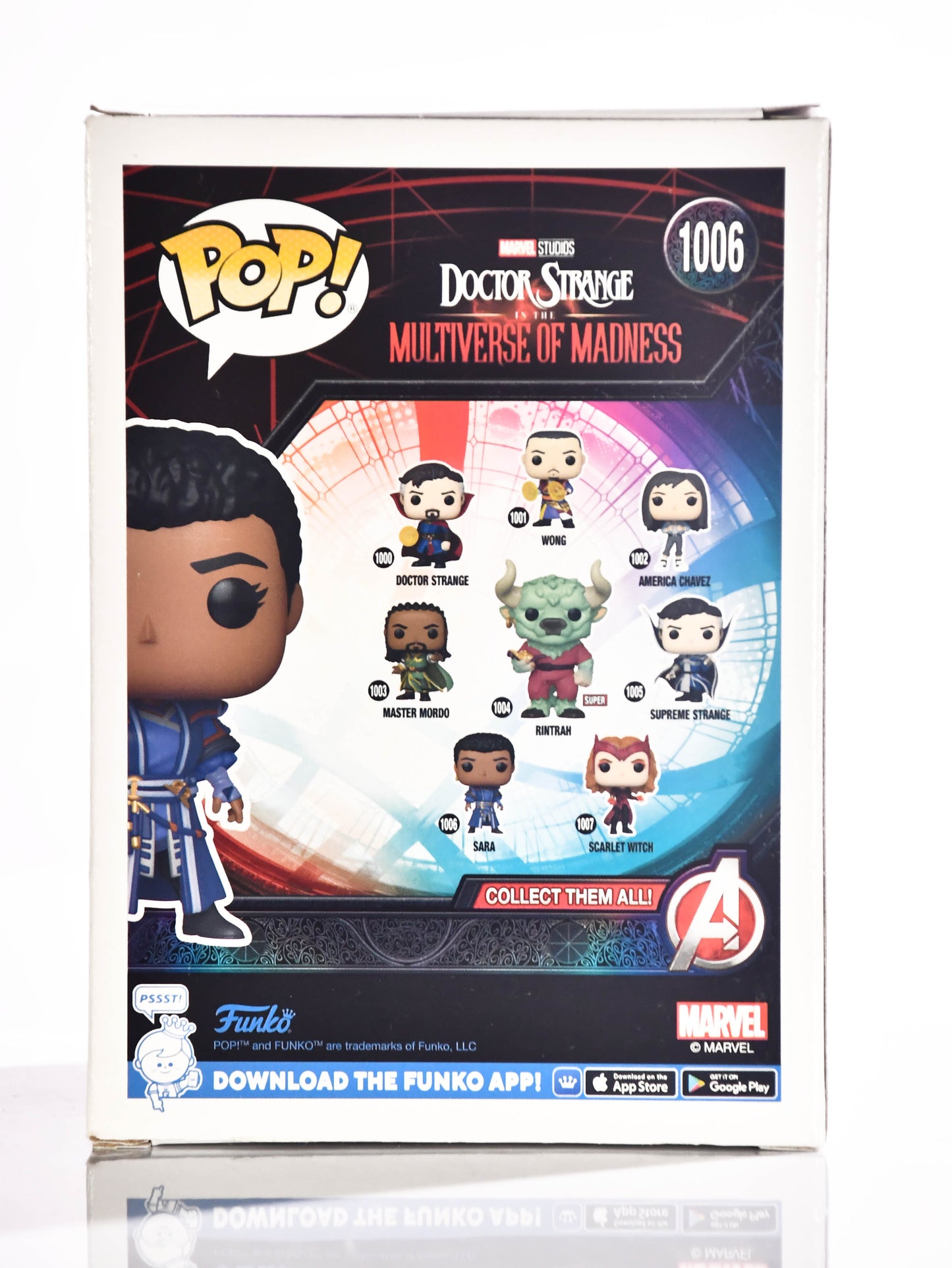 Funko Pop #1006 SARA BOBBLE-HEAD DOCTOR STRANGE Free Ship Lower 48