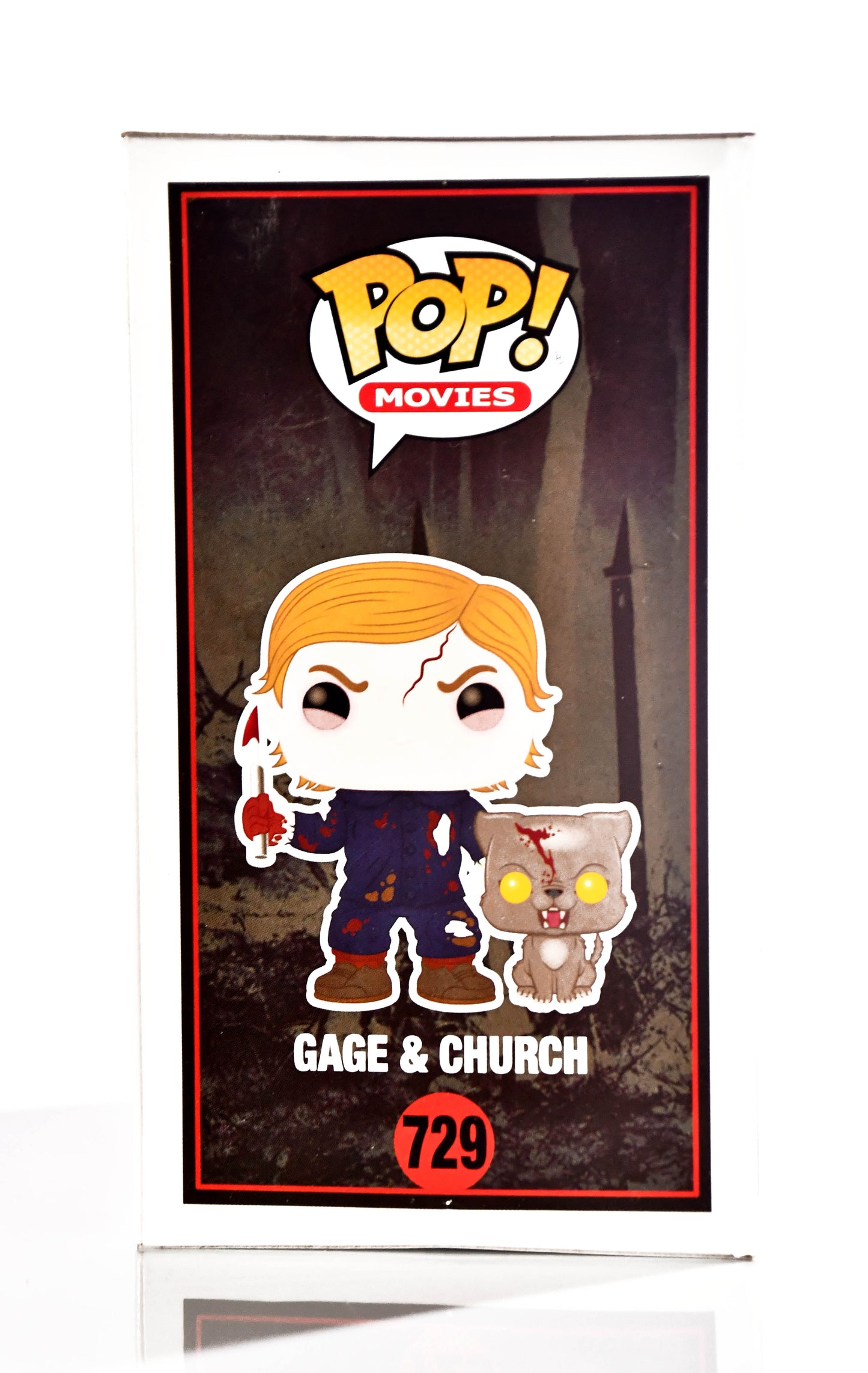 Funko POP! Movies Pet Sematary Gage & Church #729 Vinyl Figure