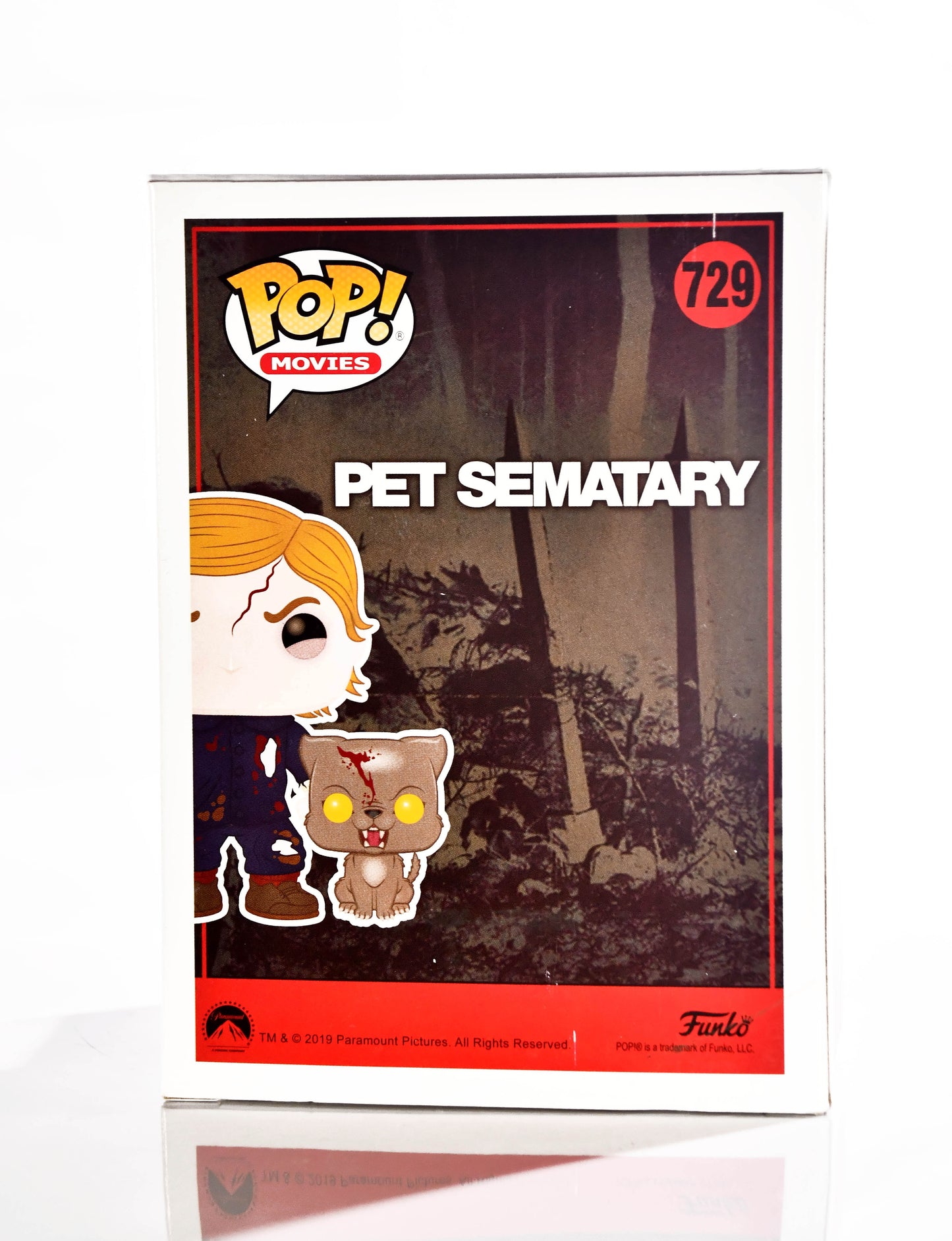 Funko POP! Movies Pet Sematary Gage & Church #729 Vinyl Figure