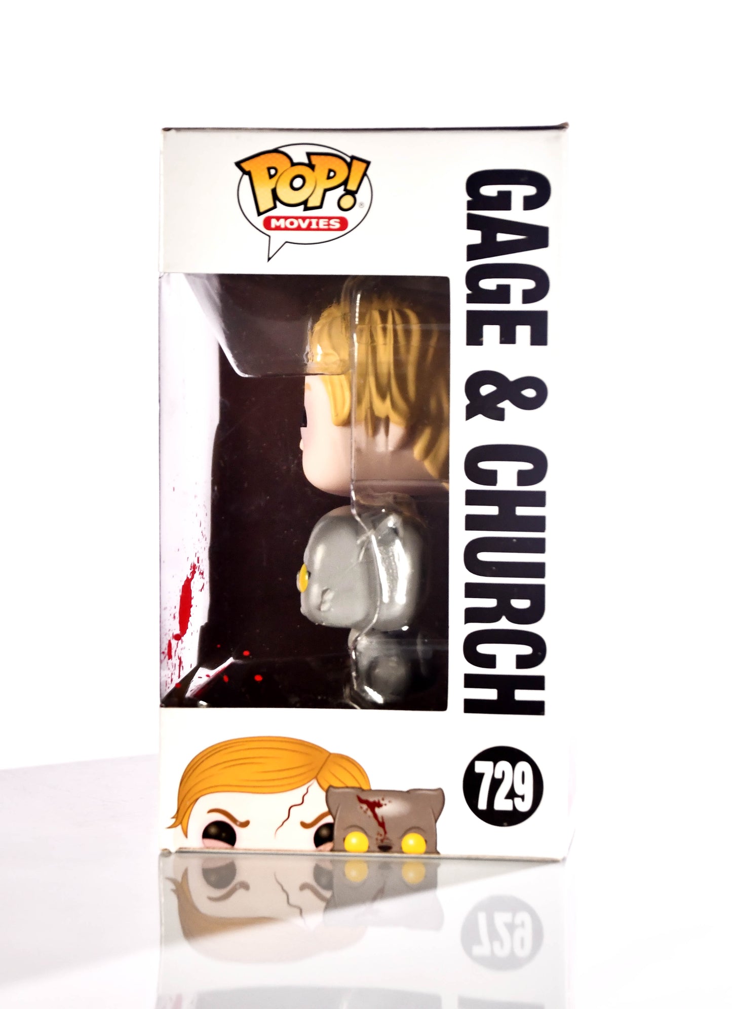 Funko POP! Movies Pet Sematary Gage & Church #729 Vinyl Figure
