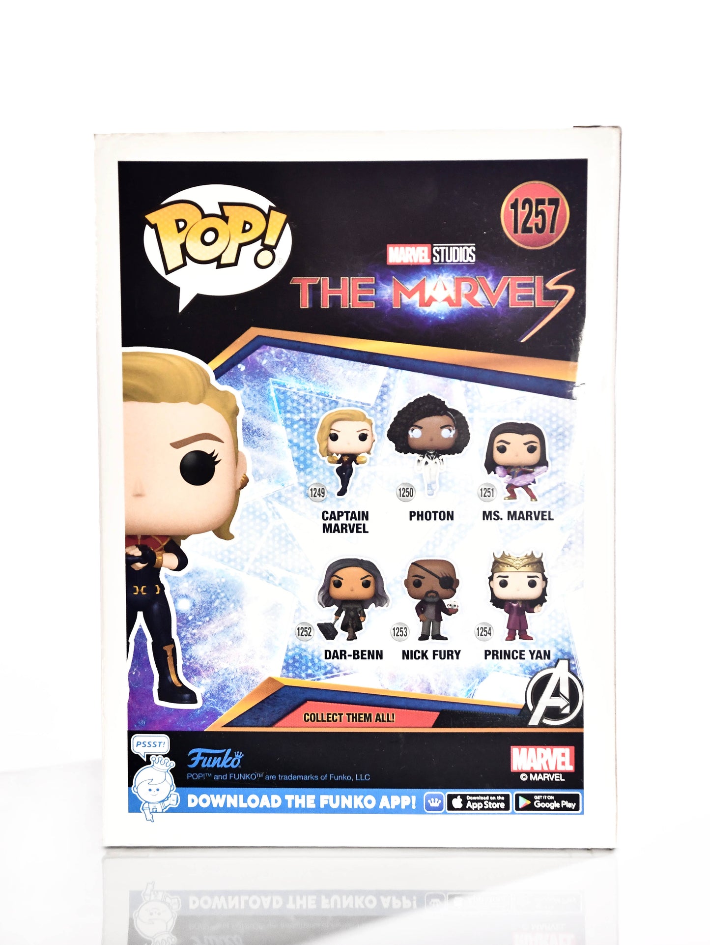Funko Pop! Action Figurine Bobble Captain Marvel 1257 Target Limited Edition