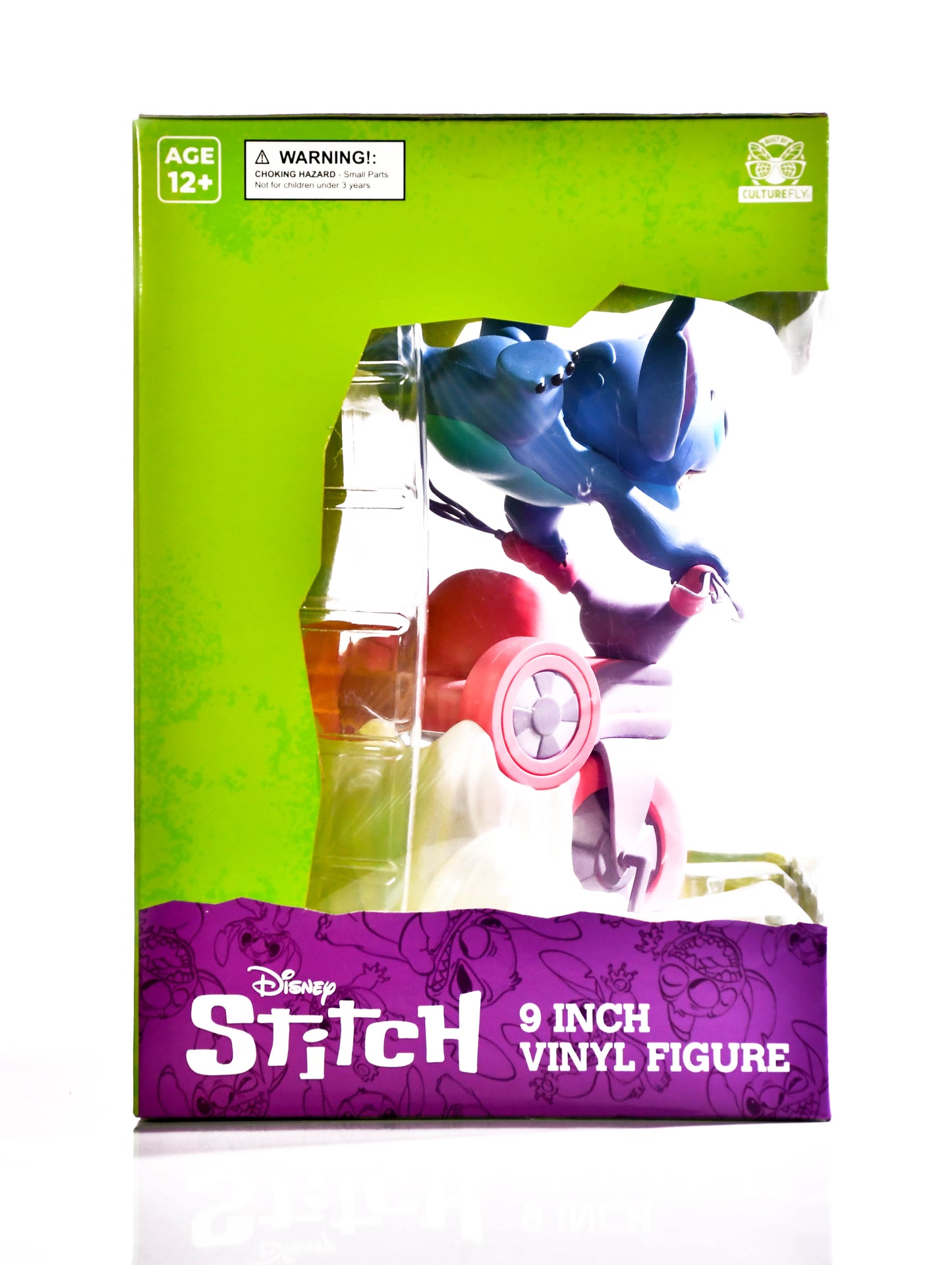 Disney Stitch Tricycle 9 Inch Vinyl Figure CultureFly