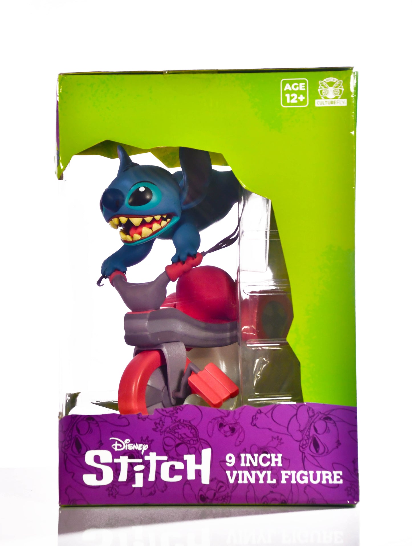 Disney Stitch Tricycle 9 Inch Vinyl Figure CultureFly
