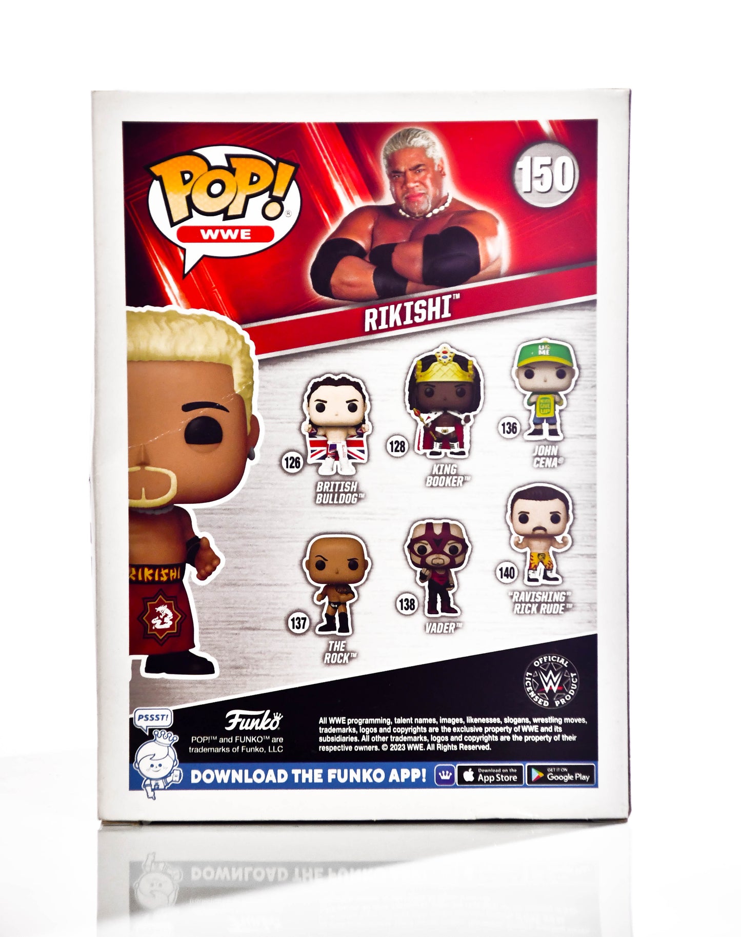 Funko POP WWE Rikishi #150 Target Exclusive WWF Wrestlemania