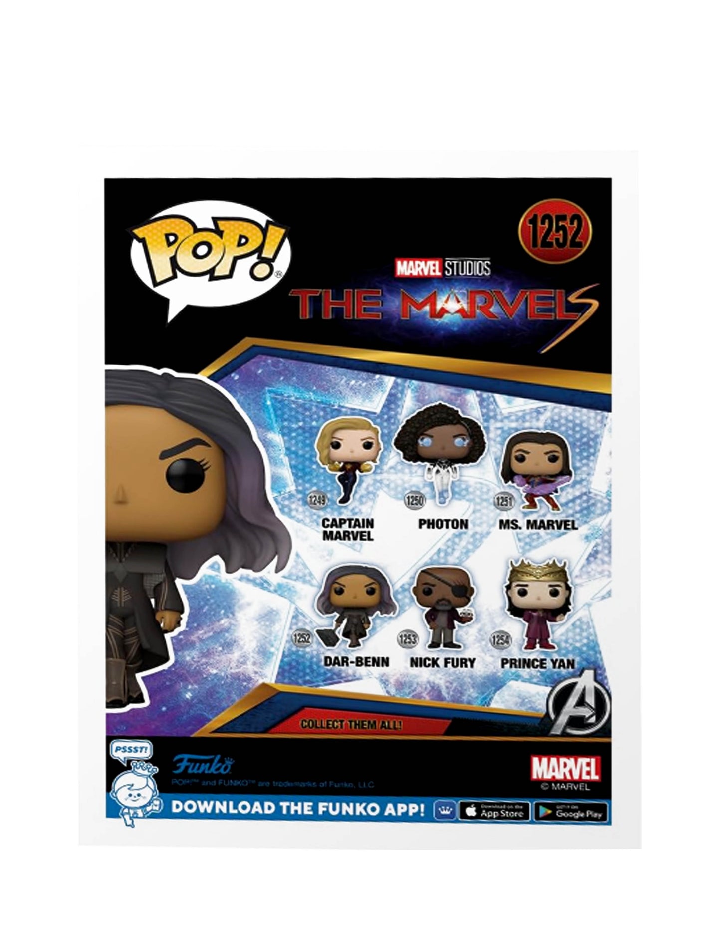 Funko Pop! Movies The Marvels - Dar-Benn Vinyl Figure #1252