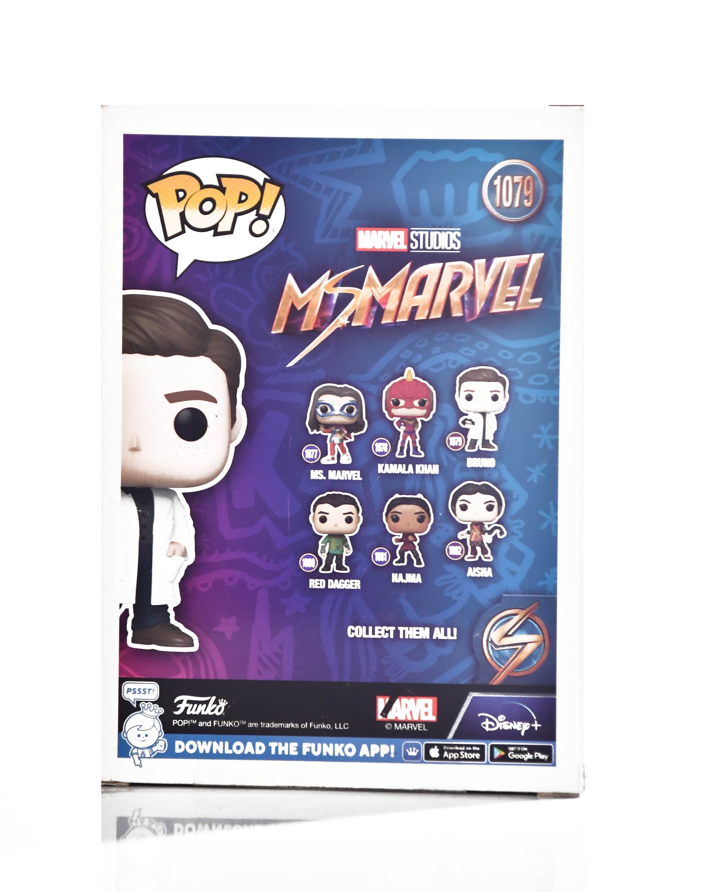 Funko Pop! Marvel: Ms. Marvel - Bruno #1079