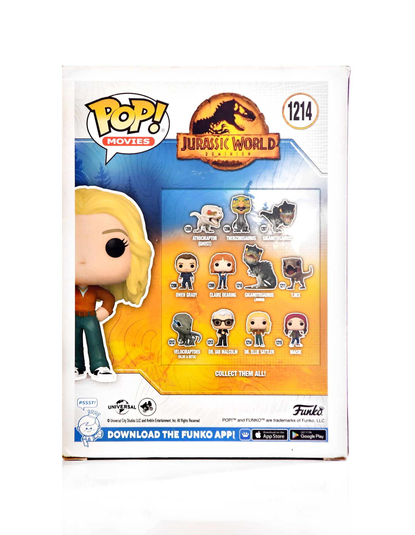 Funko Pop! Movies: JW3 - Dr. Ellie Sattler - Jurassic Park - Collectable Vinyl F