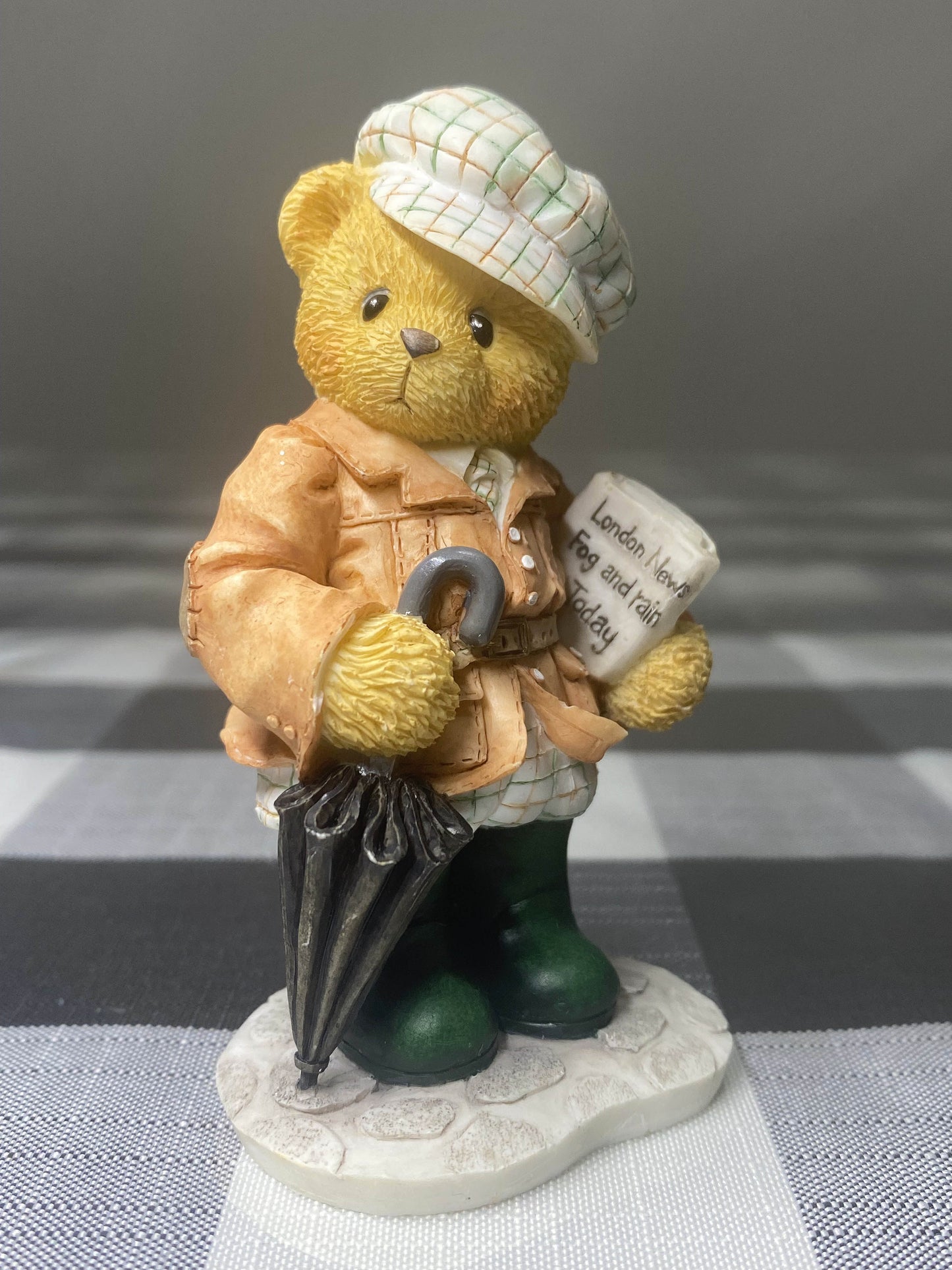 CHERISHED TEDDIES FIGURINE-WILLIAM-ENGLAND-YOU'RE A JOLLY OL' CHAP!