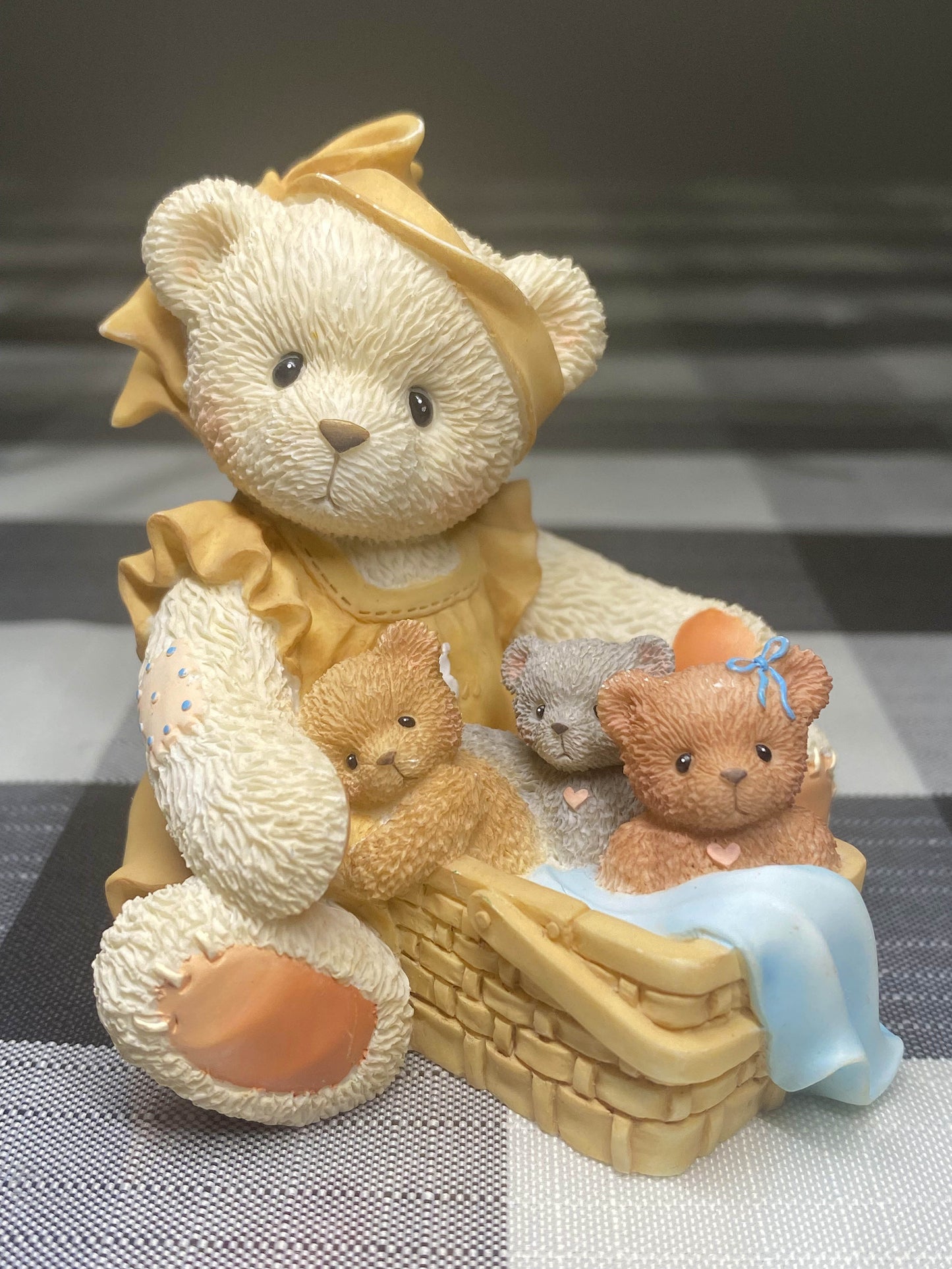 Cherished Teddies “Tanna” When Your Hands Are Full Figurine