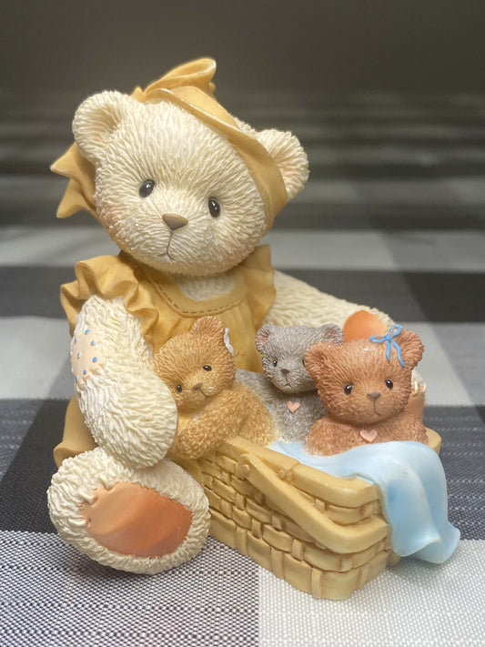 Cherished Teddies “Tanna” When Your Hands Are Full Figurine