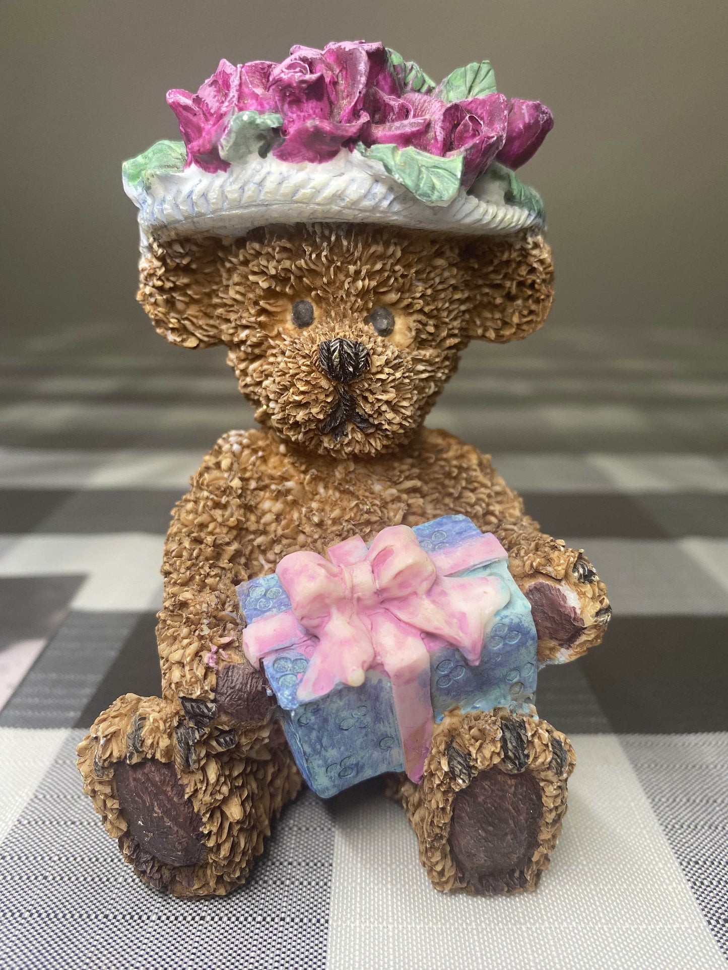 Bear Sitting With Gift