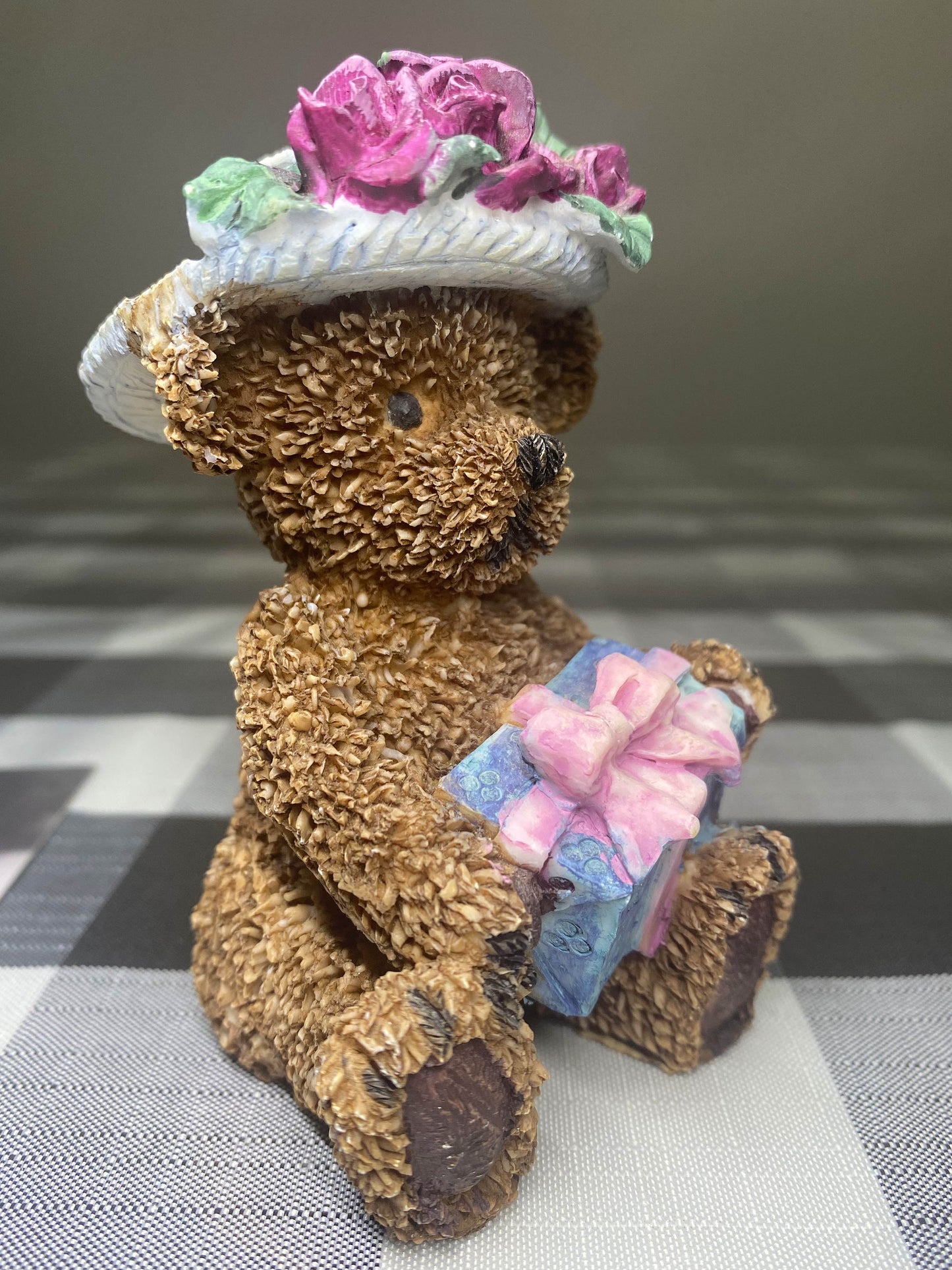 Bear Sitting With Gift