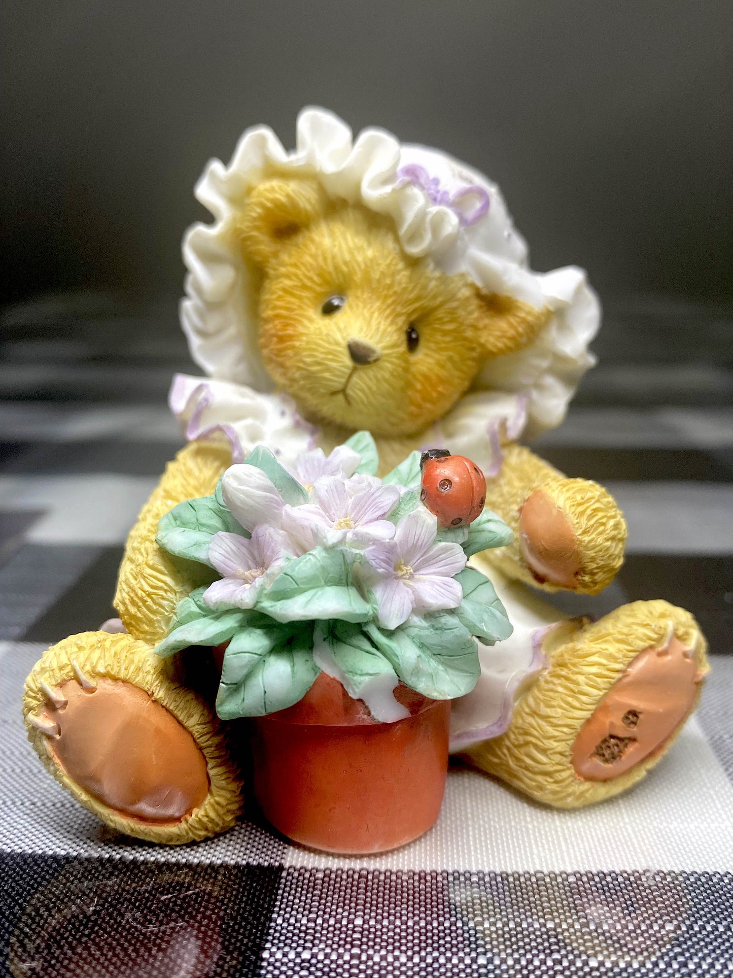 1995 CHERISHED TEDDIES 156280-VIOLET BLESSING BLOOM WHEN YOU ARE NEAR
