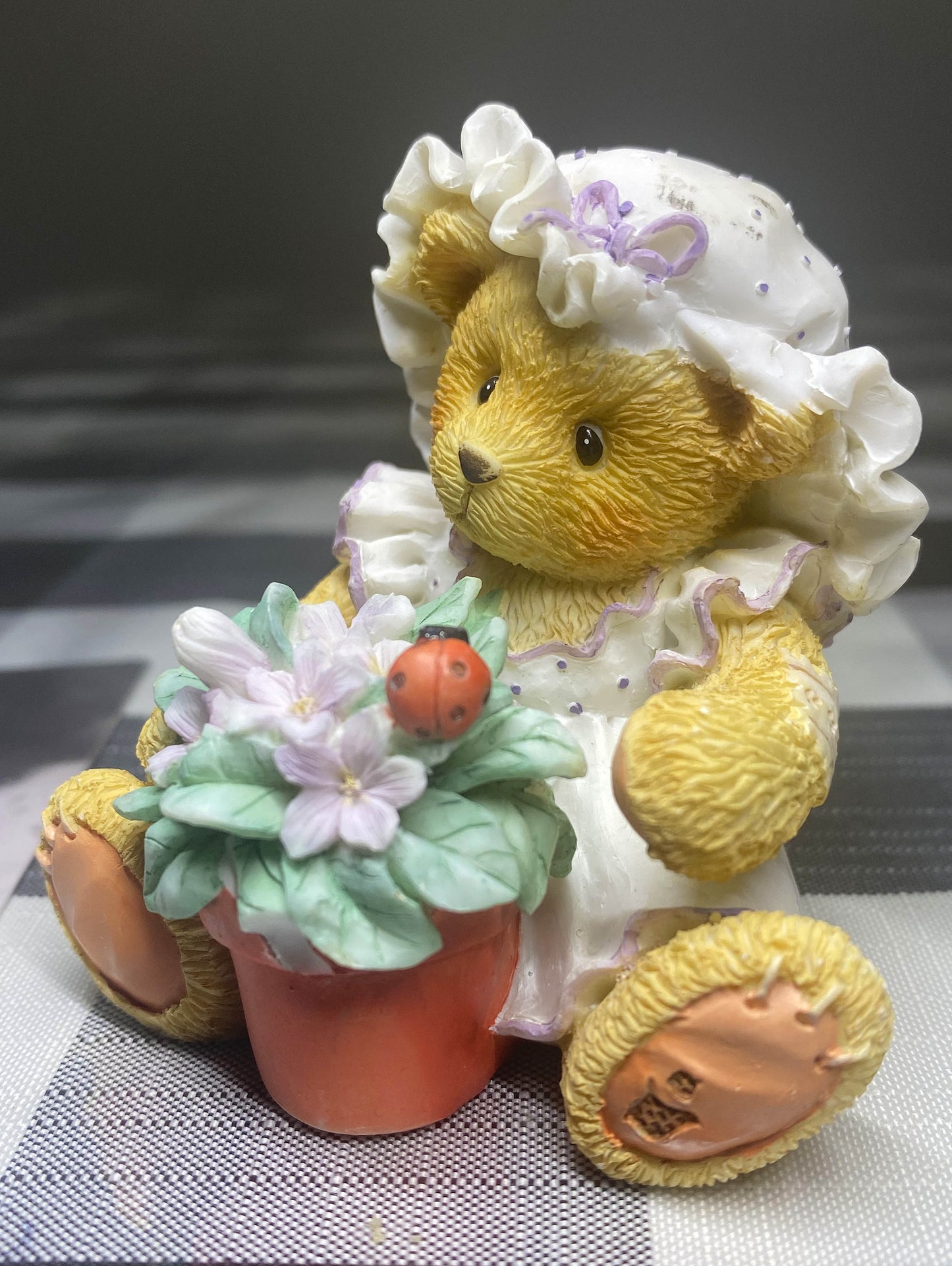 1995 CHERISHED TEDDIES 156280-VIOLET BLESSING BLOOM WHEN YOU ARE NEAR