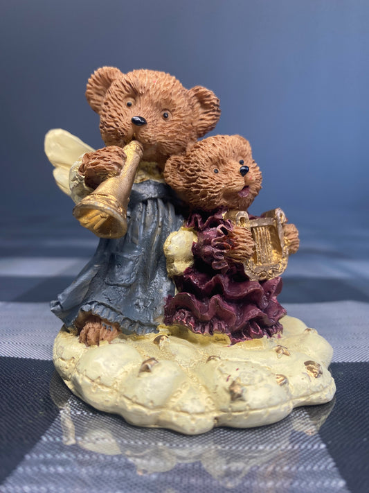 Two teddy bears angels, Musicians