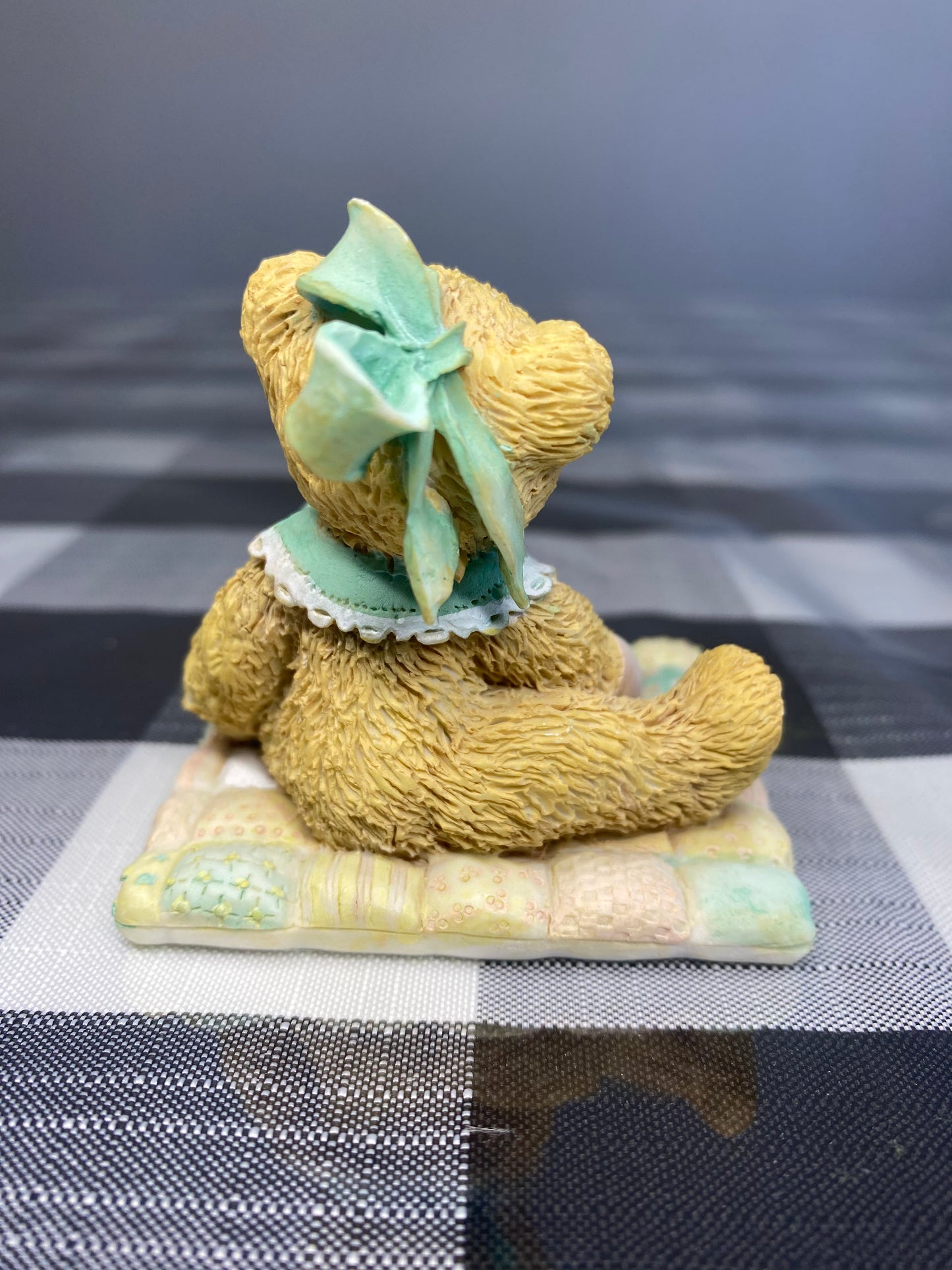 Cherished Teddies I'd Be Lost Without You Figurine. Camille. Rabbit. Quilt. 1991