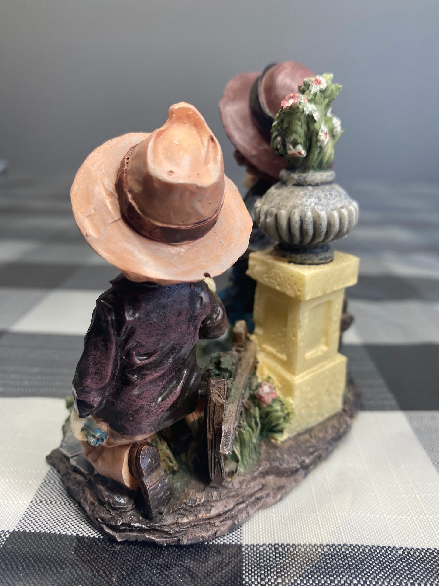 Vintage Figurine Boy and Girl